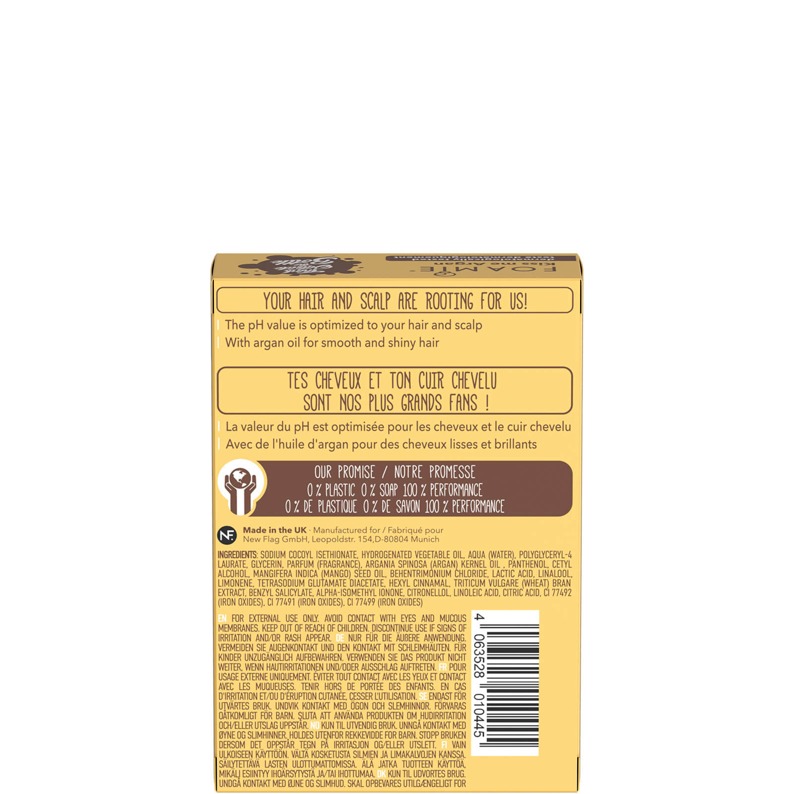 FOAMIE Conditioner Bar - Kiss Me Argan 80g