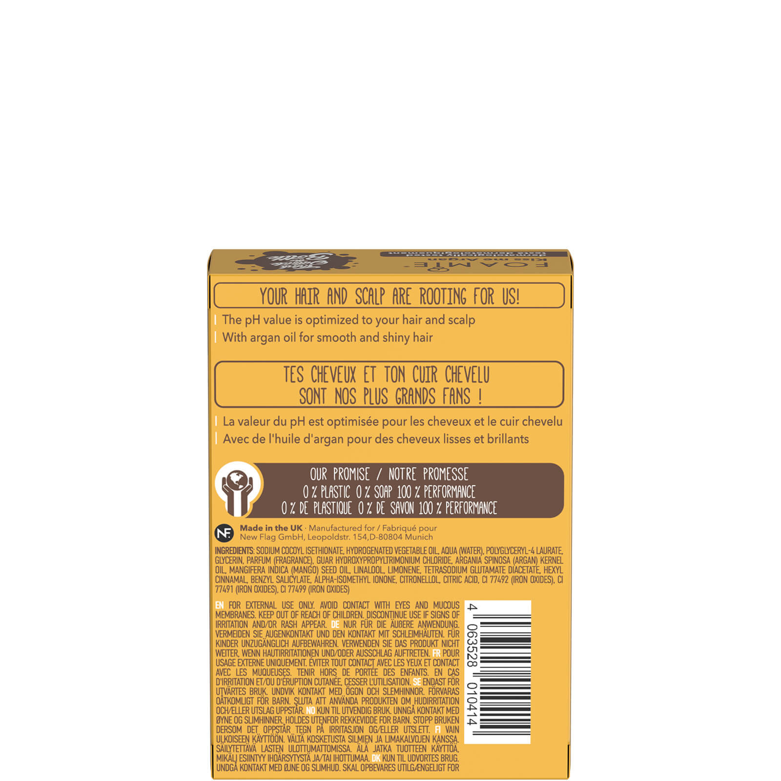FOAMIE Shampoo Bar - Kiss Me Argan 80g