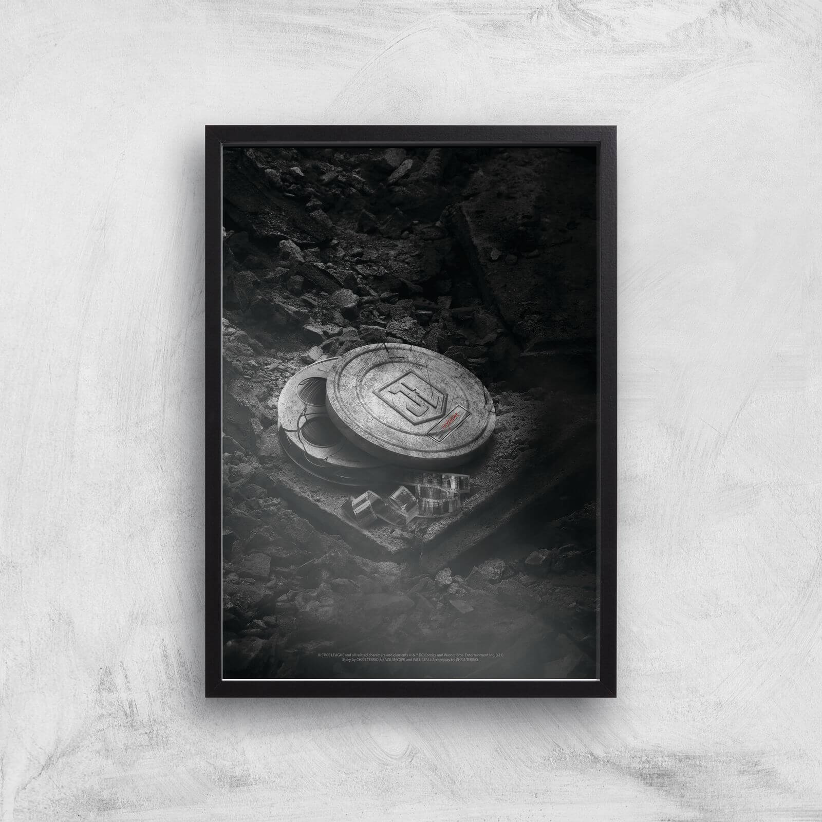 

Justice League Snyder Cut Film Reels Poster Giclee Art Print - A3 - Black Frame