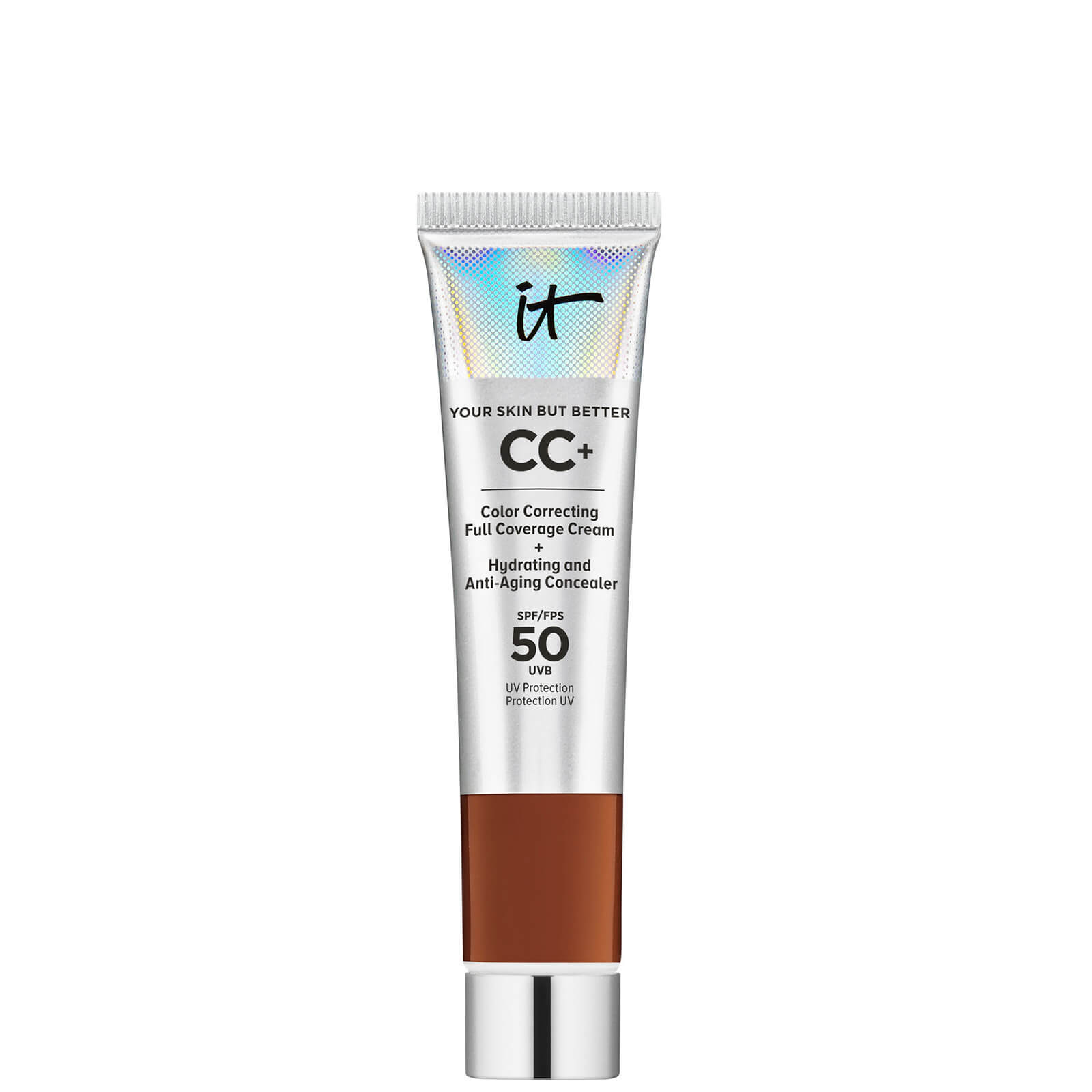 IT Cosmetics Your Skin But Better CC+ Cream with SPF50 12ml (Various Shades) - Deep