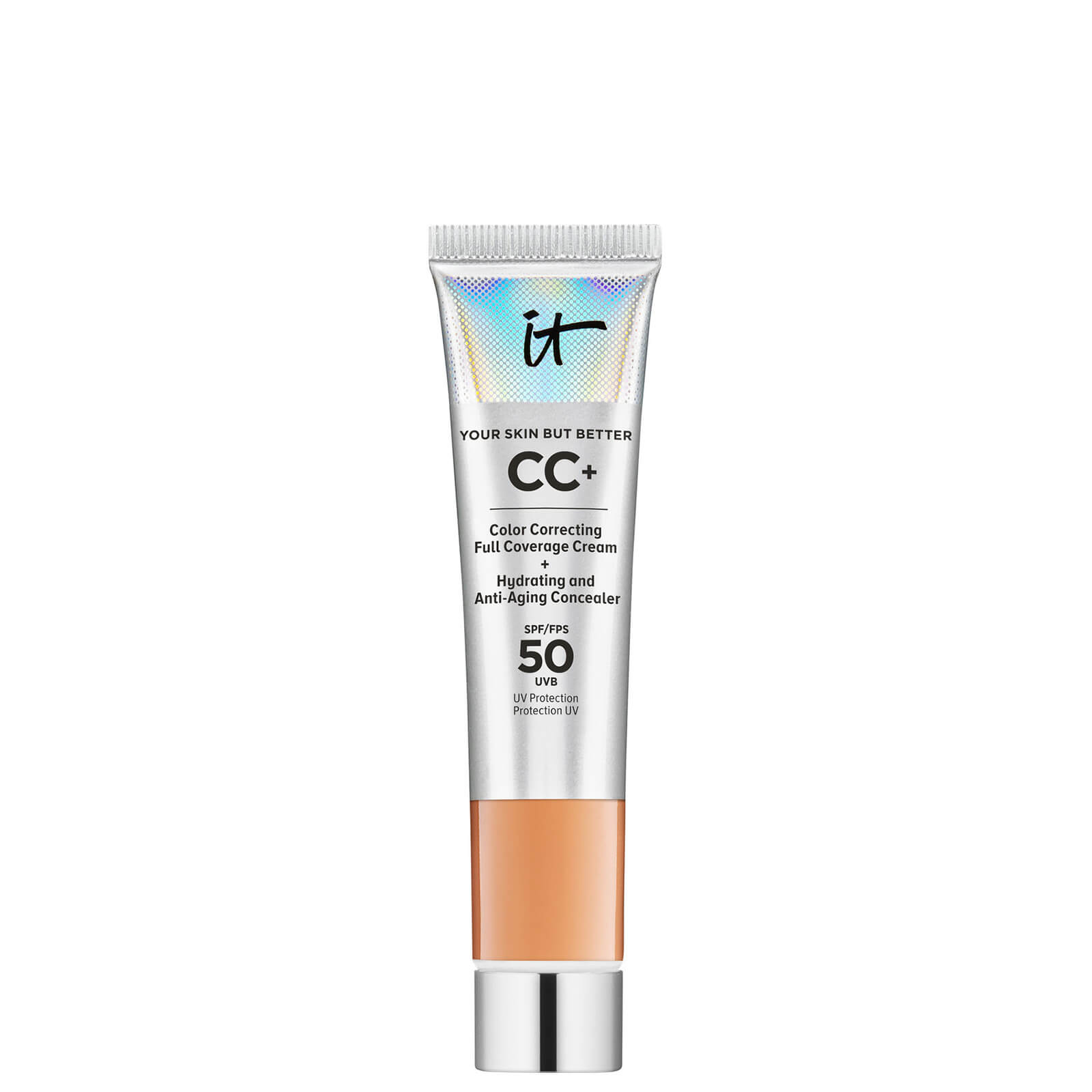 IT Cosmetics Your Skin But Better CC+ Cream with SPF50 12ml (Various Shades) - Tan