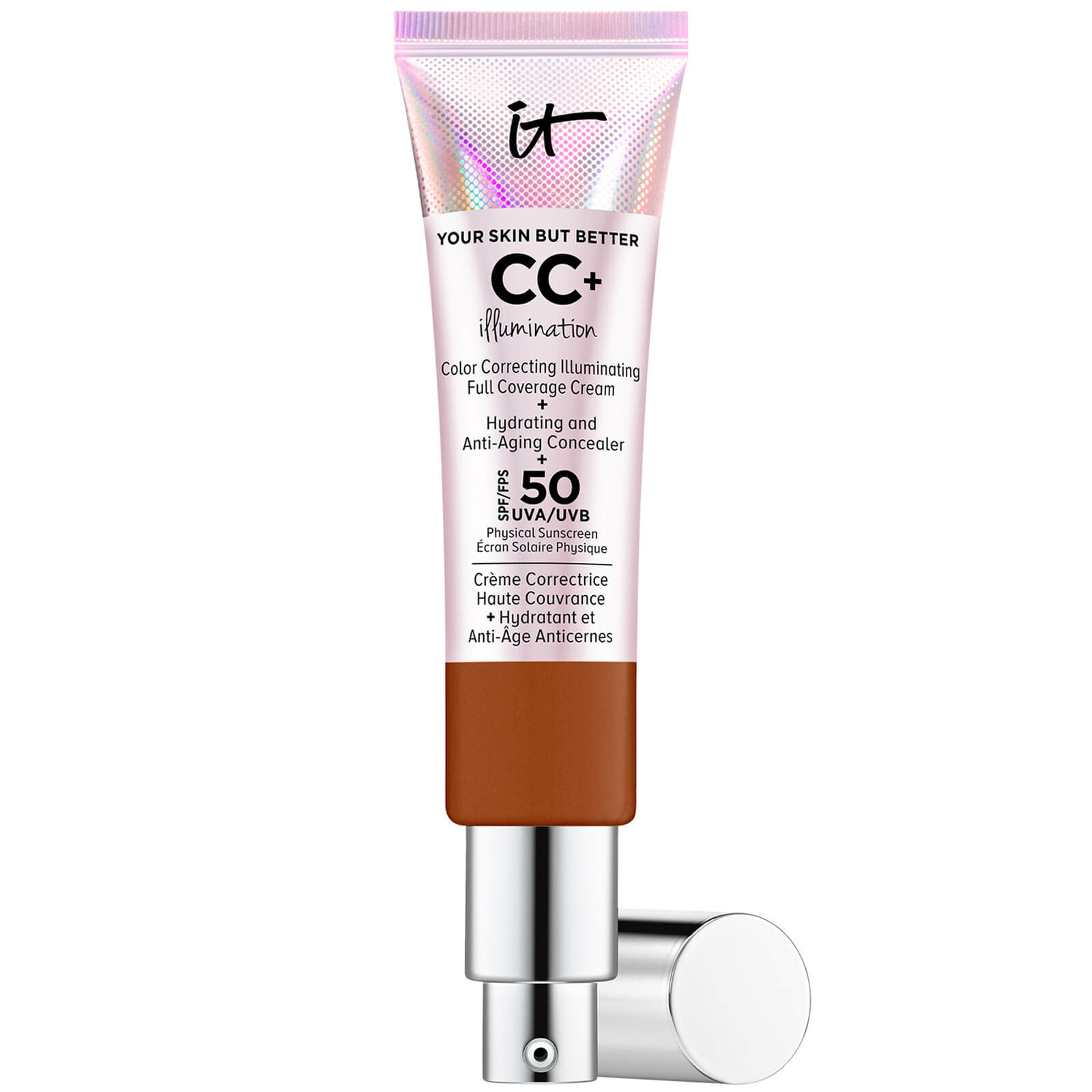 IT Cosmetics Your Skin But Better CC+ Illumination SPF50 32ml (Various Shades) - Rich Honey
