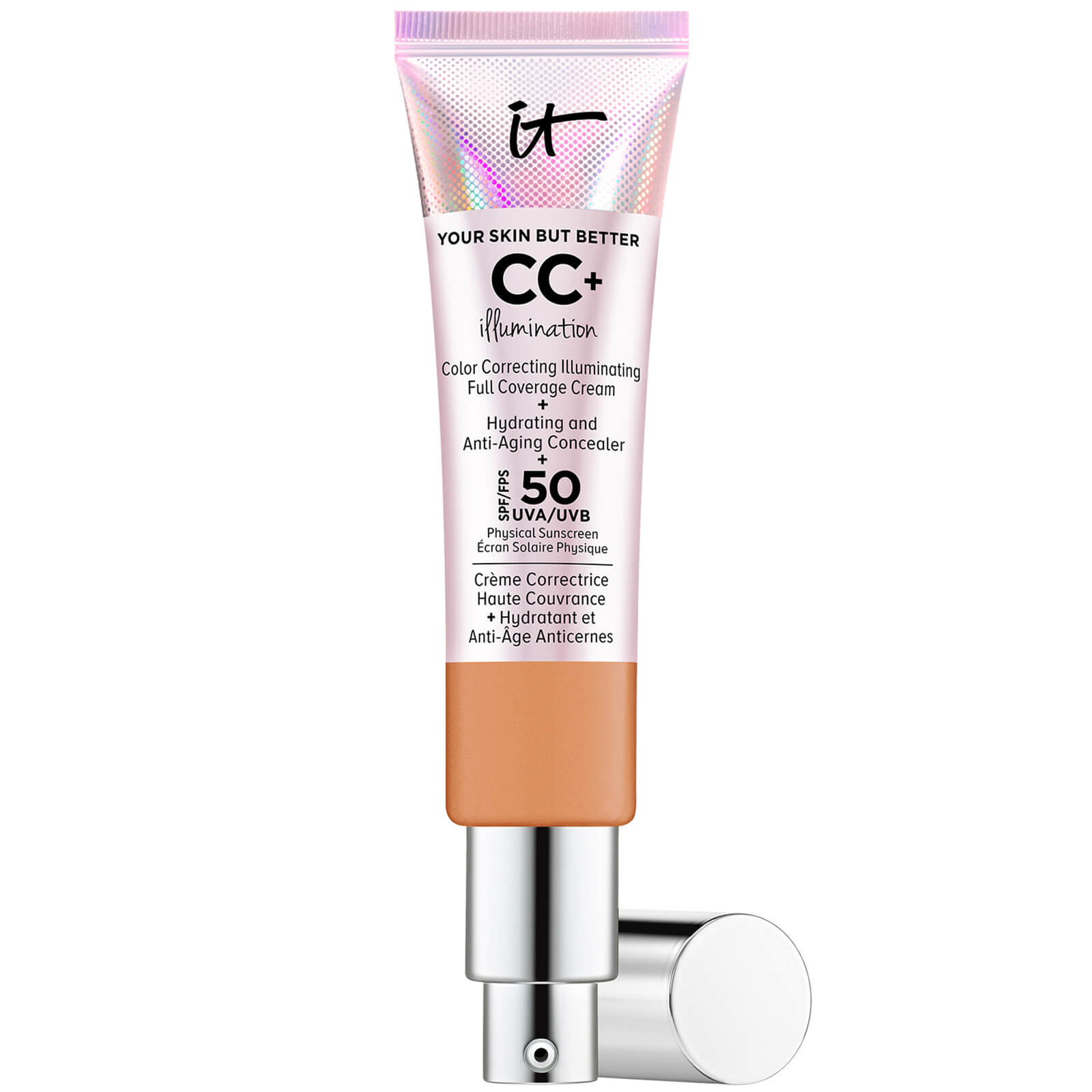 IT Cosmetics Your Skin But Better CC+ Illumination SPF50 32ml (Various Shades) - Tan