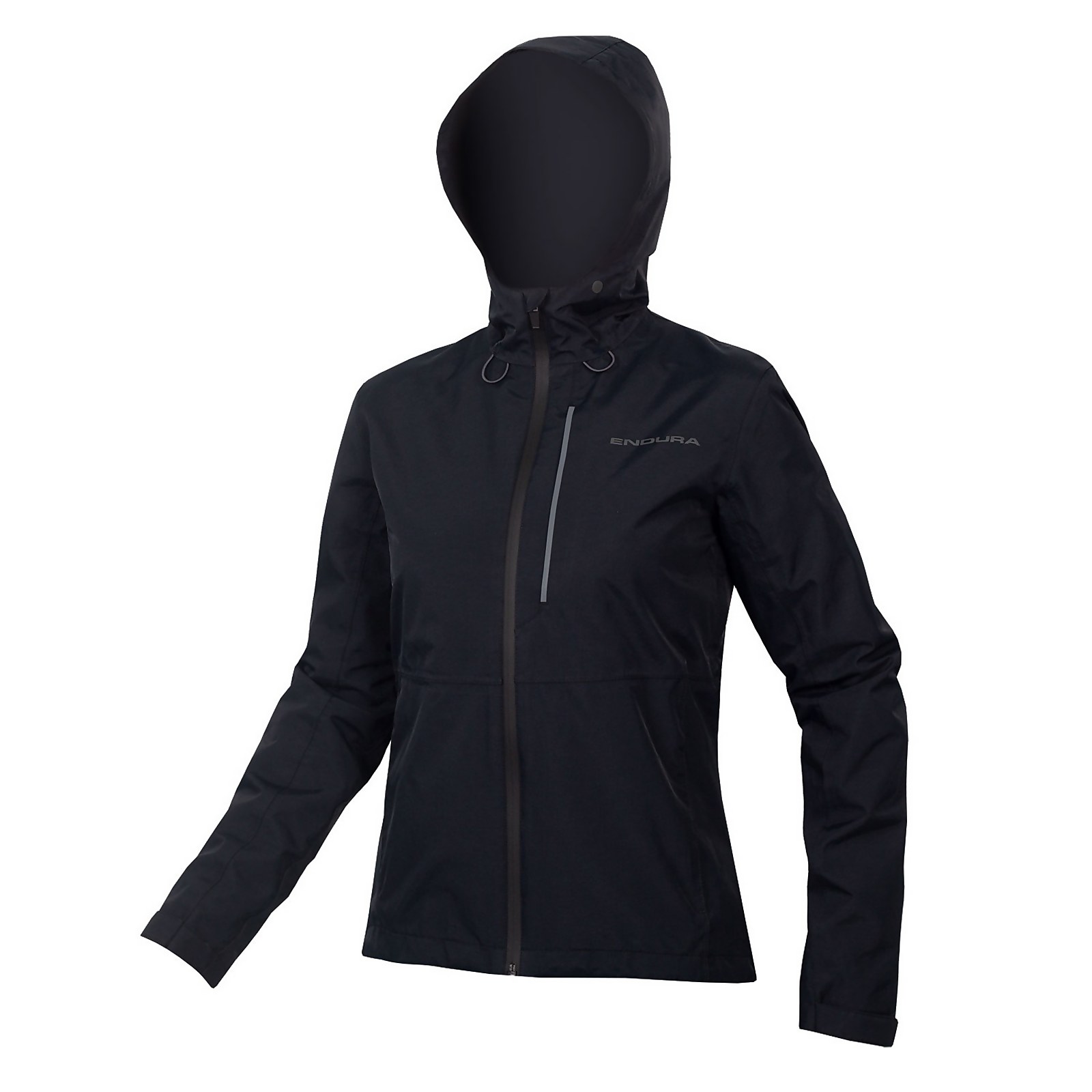 Endura Women's Hummvee Waterproof Hooded Jacket - Black | Extra 10% off first order.