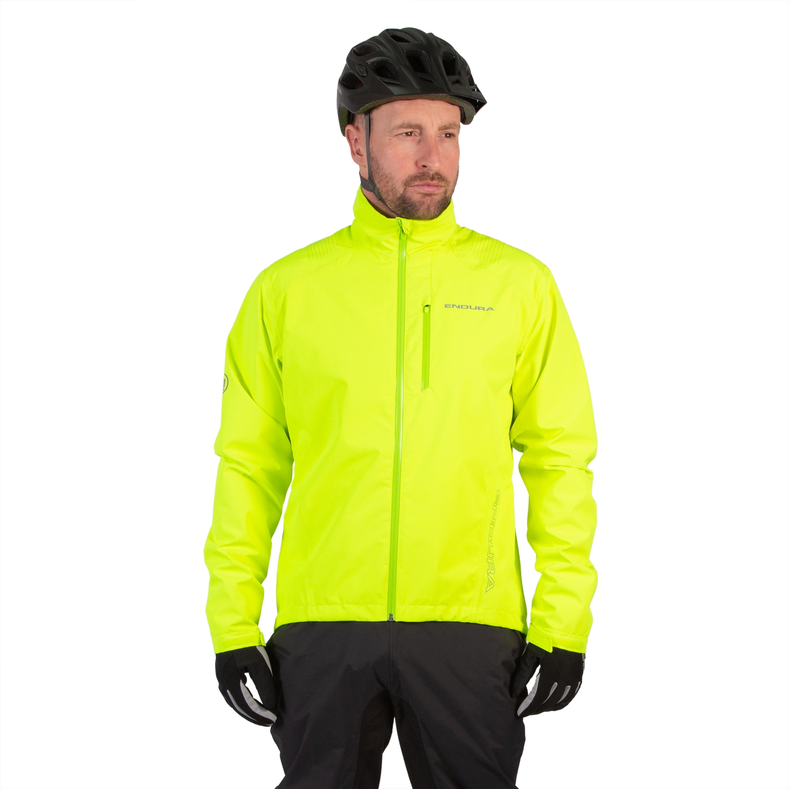 Endura Men's Hummvee Waterproof Jacket - Bright Yellow | Extra 10% off first order.