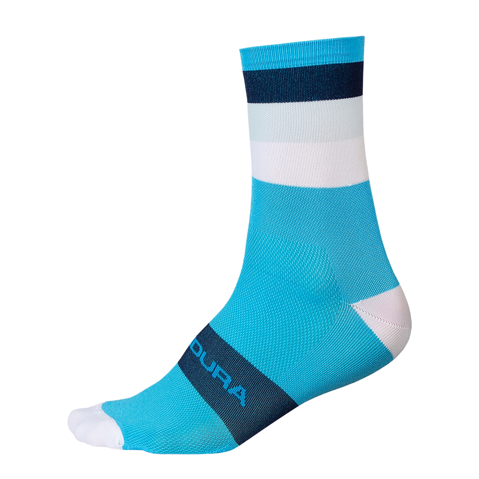 Endura Men's Bandwidth Sock - Hi-Viz Blue