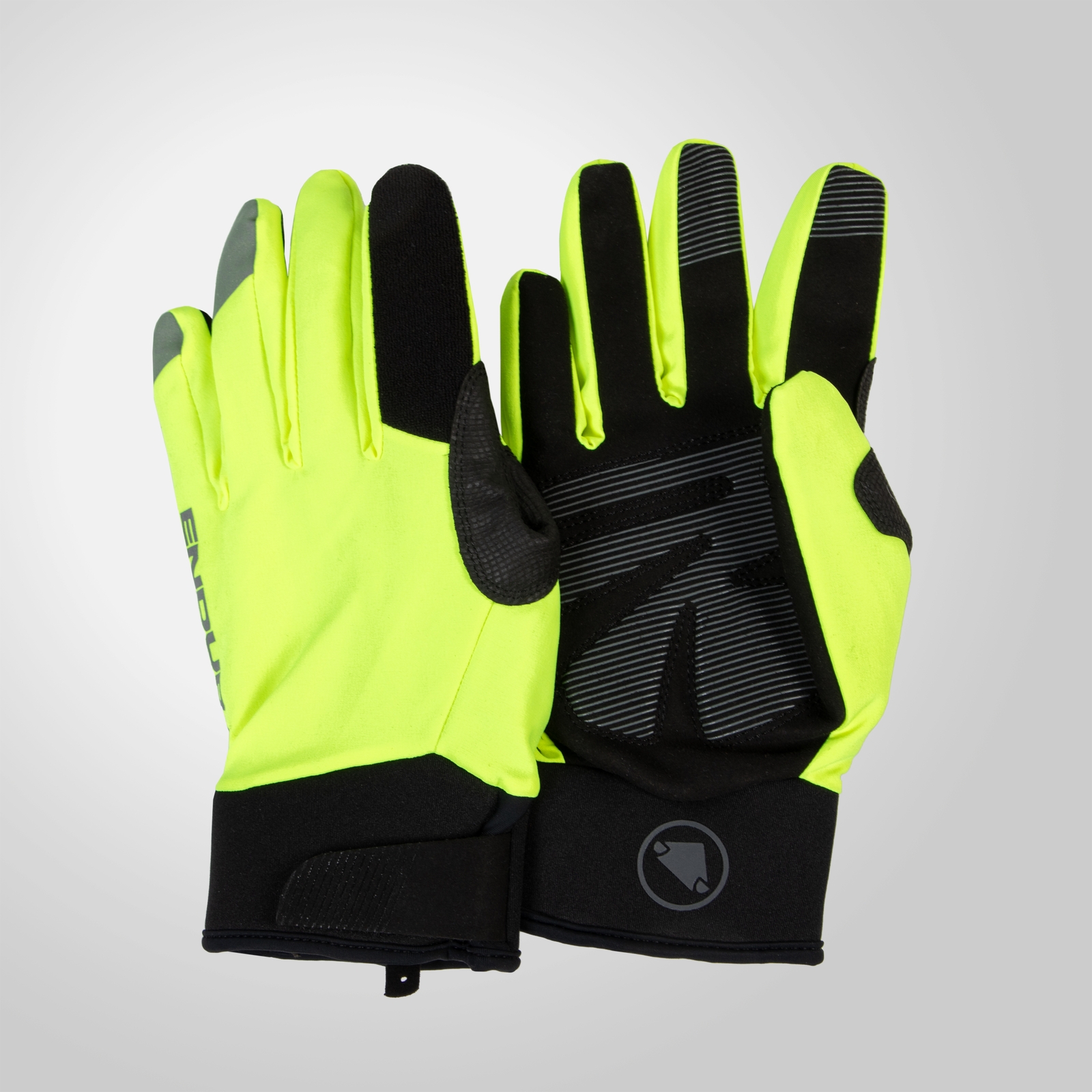 Endura Strike Waterproof Gloves - Bright Yellow | Extra 10% off first order.
