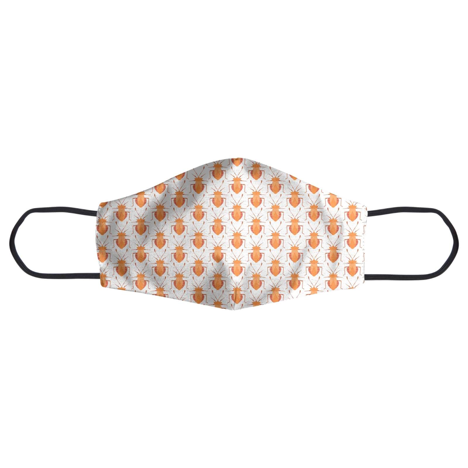 Orange Bug Face Mask - S