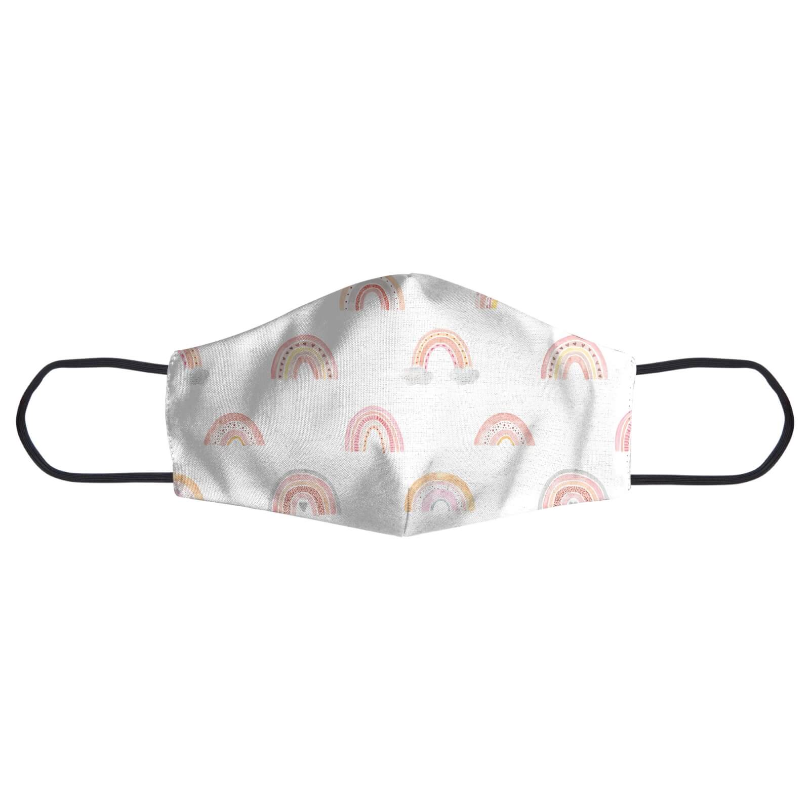 Rainbow Pattern Face Mask - S