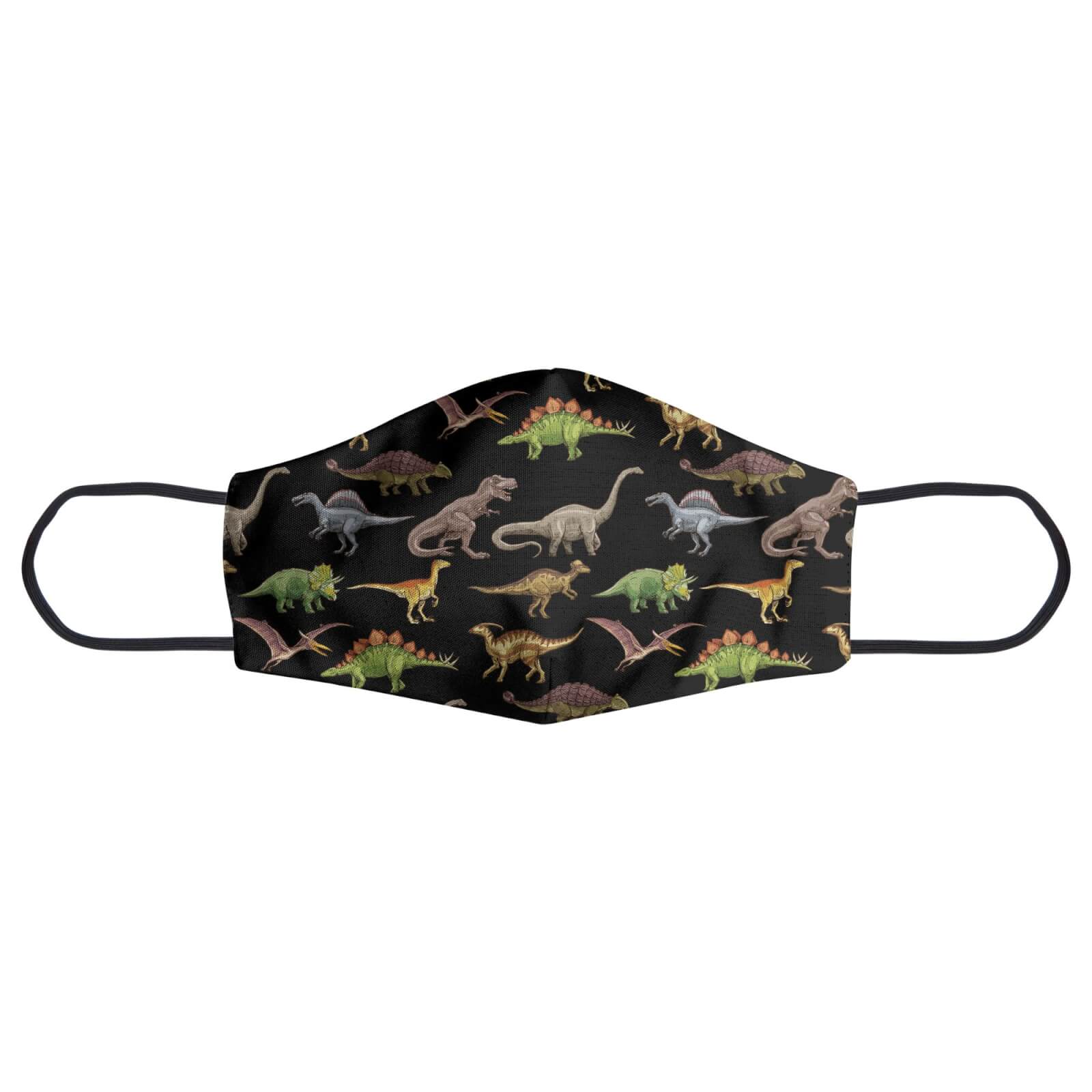Dino Pattern Face Mask - S