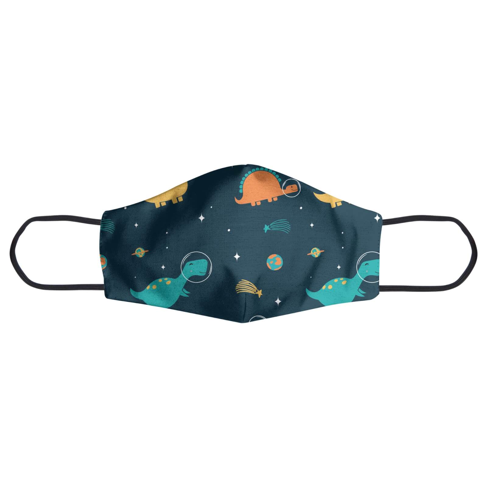 Space Dino Pattern Face Mask - M