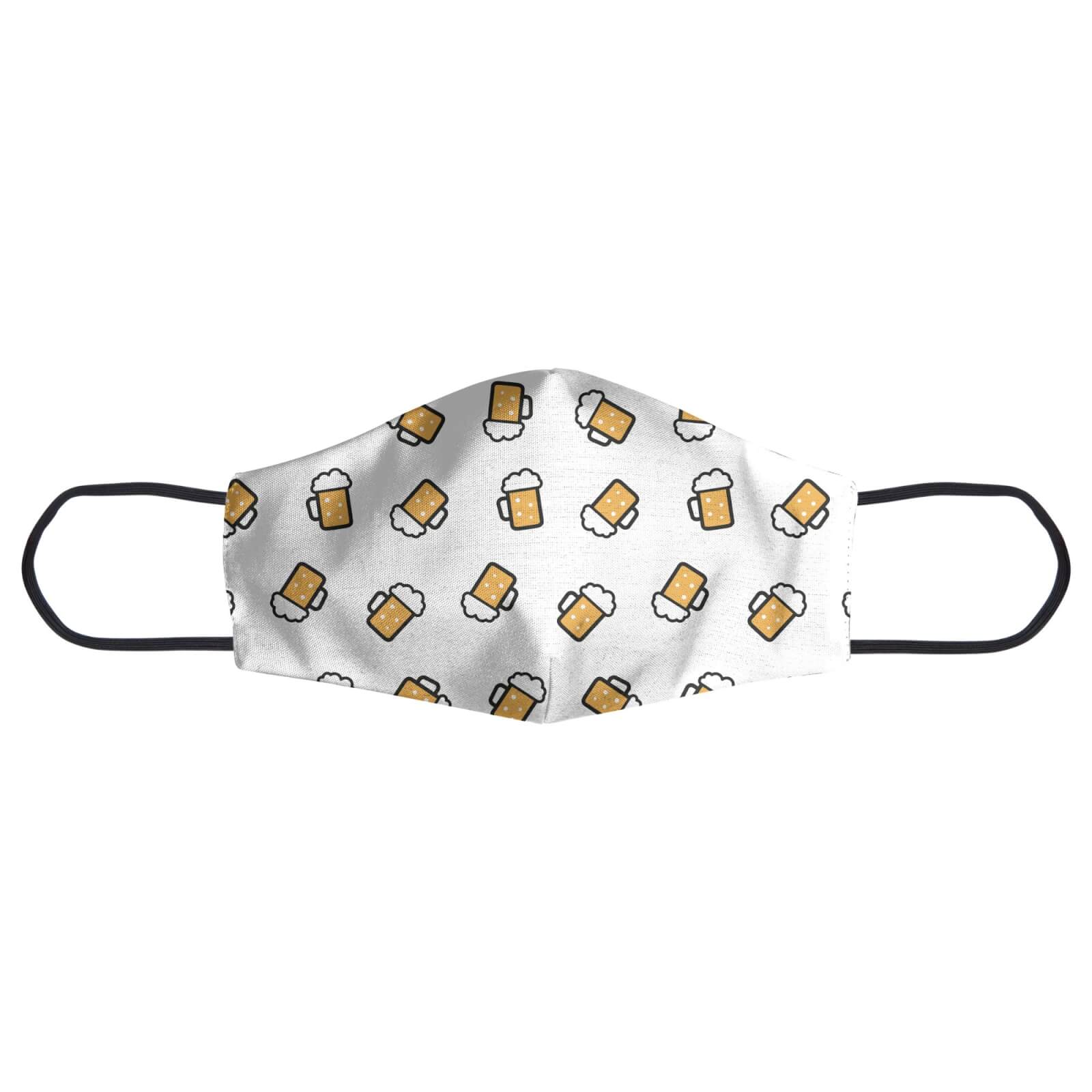 Beer Pattern Face Mask - S