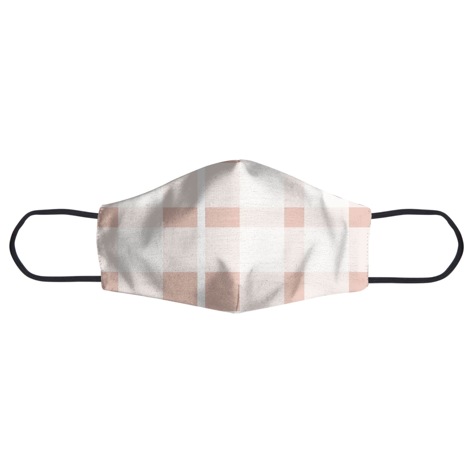 Plush Tartan Face Mask - S
