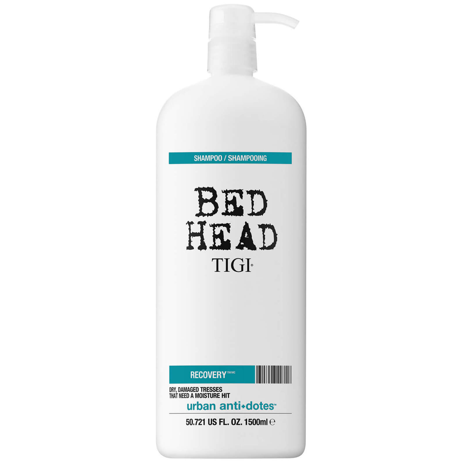 

TIGI Bed Head Urban Antidotes Recovery Moisture Shampoo for Dry Hair 1500ml