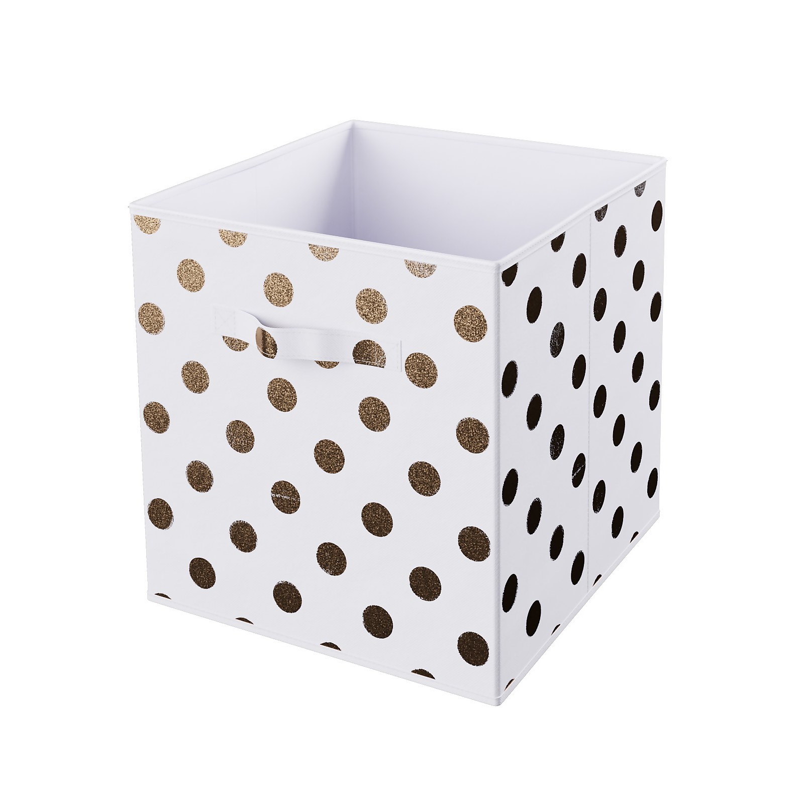 Photo of Living Elements Compact Cube Foil Spot Insert - White & Gold