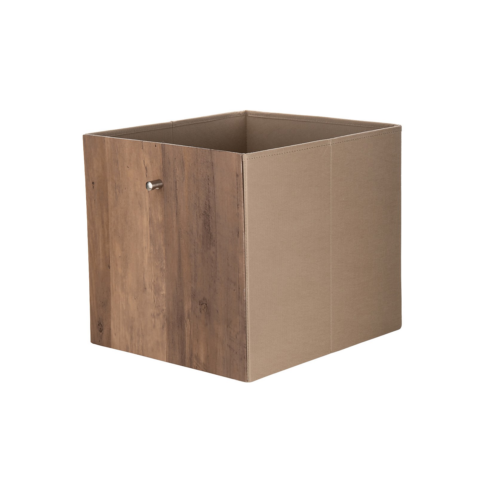 Photo of Living Elements Clever Cube Timber Front Insert - Faux Dark Wood