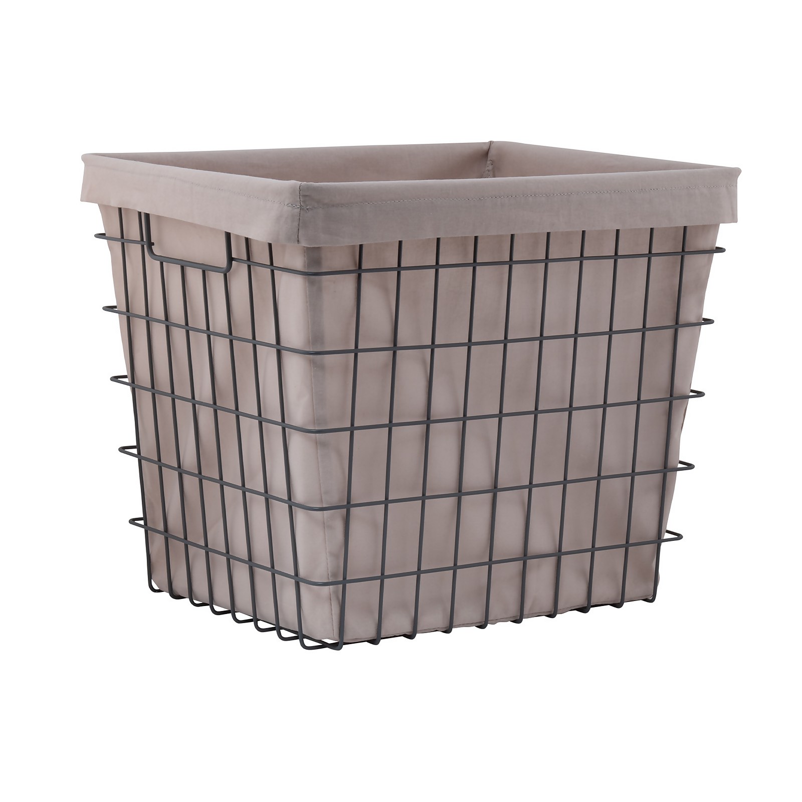 Photo of Clever Cube Wire Insert Charcoal Storage Basket