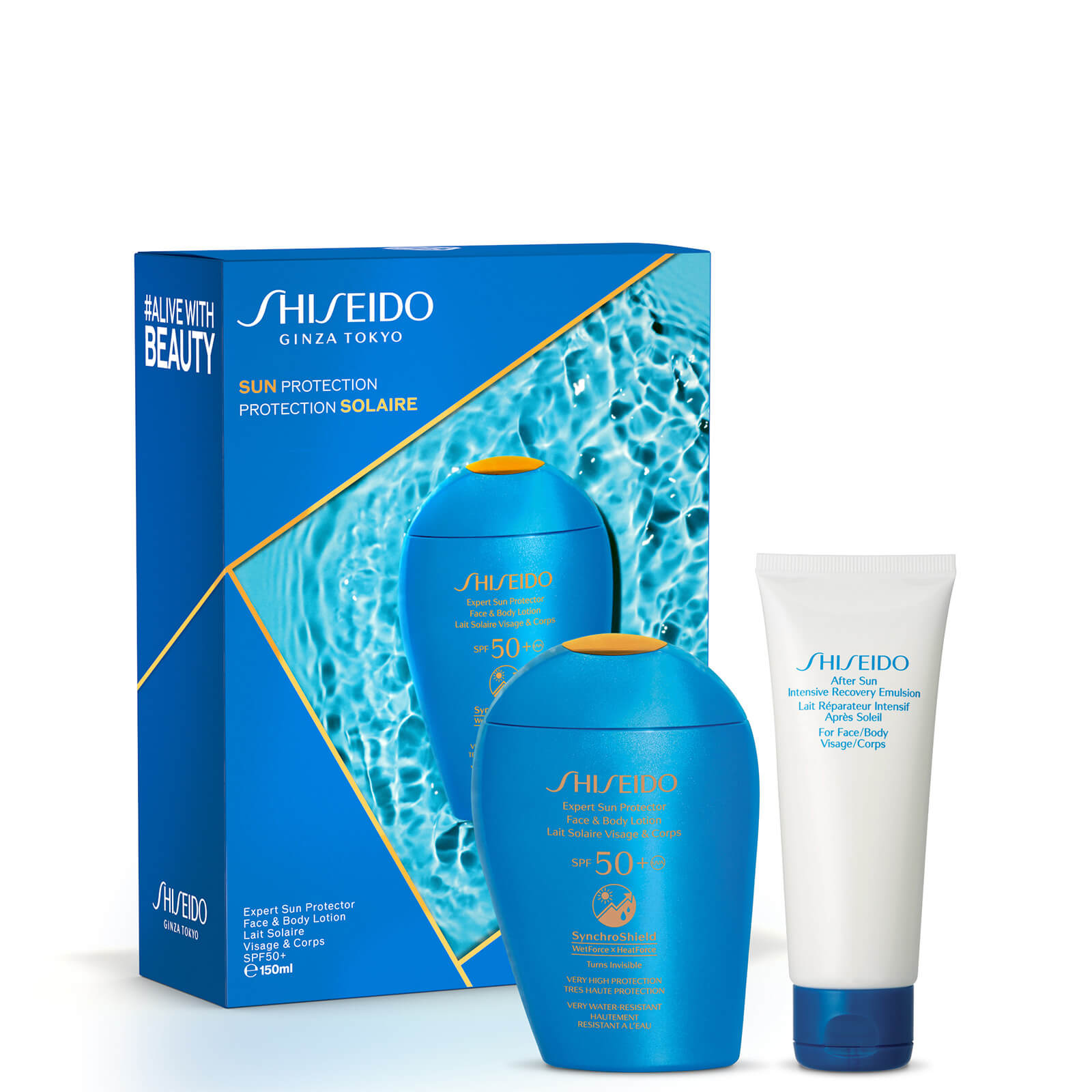 Σετ Shiseido Expert Sun SPF50+
