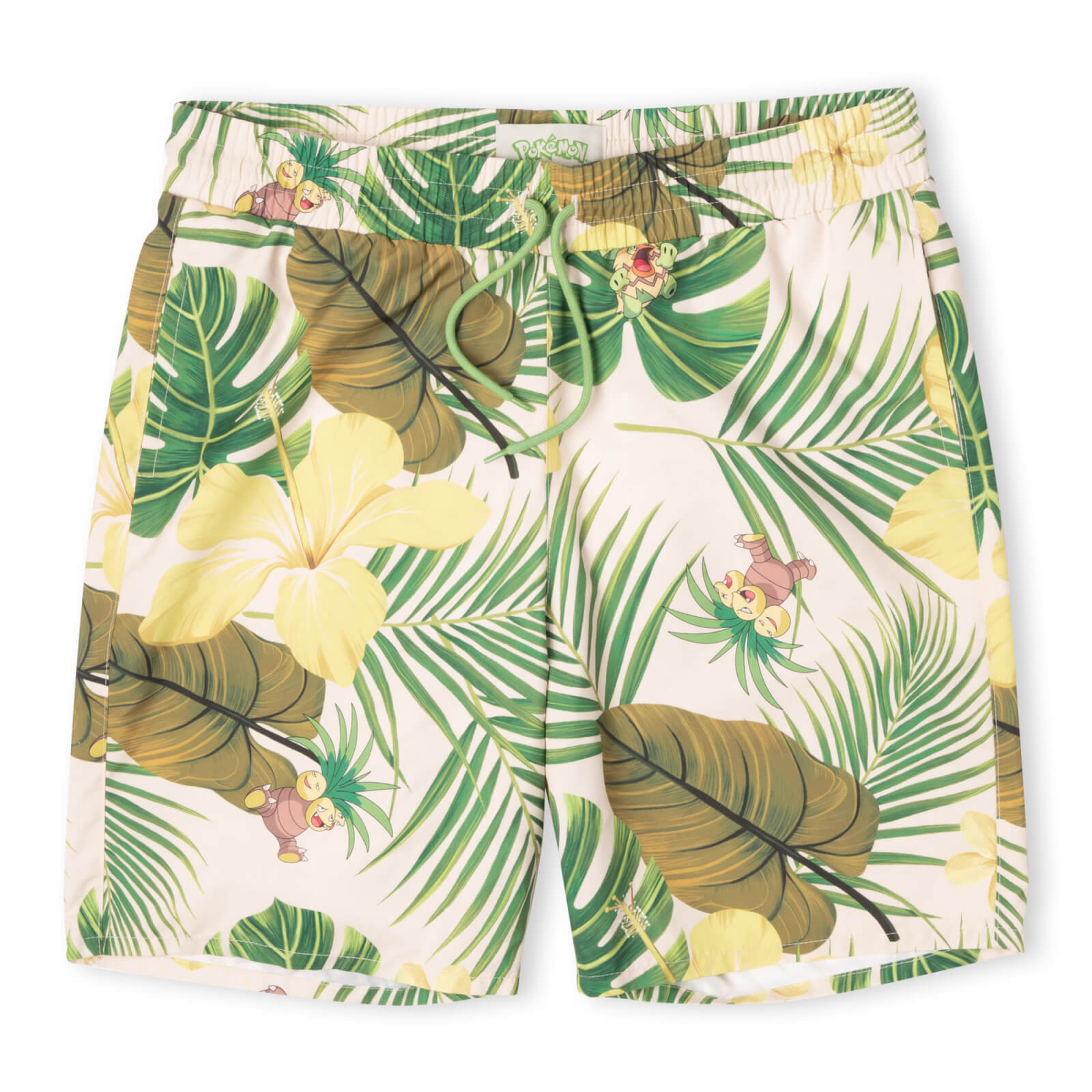 

Pokémon Exeggutor Tropical Swim Shorts - Cream - XXL