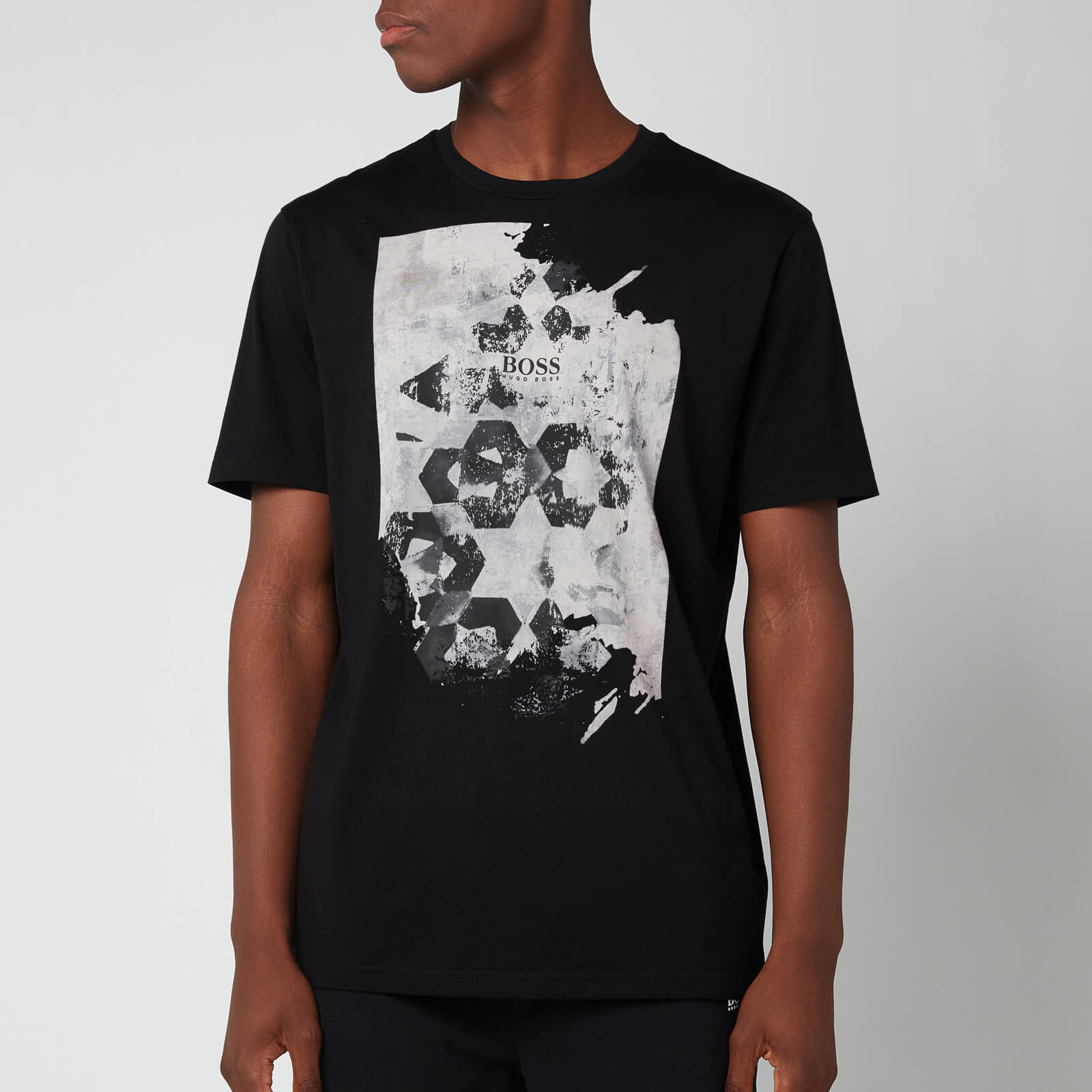 BOSS Casual Men's Tsummary T-Shirt - Black - S