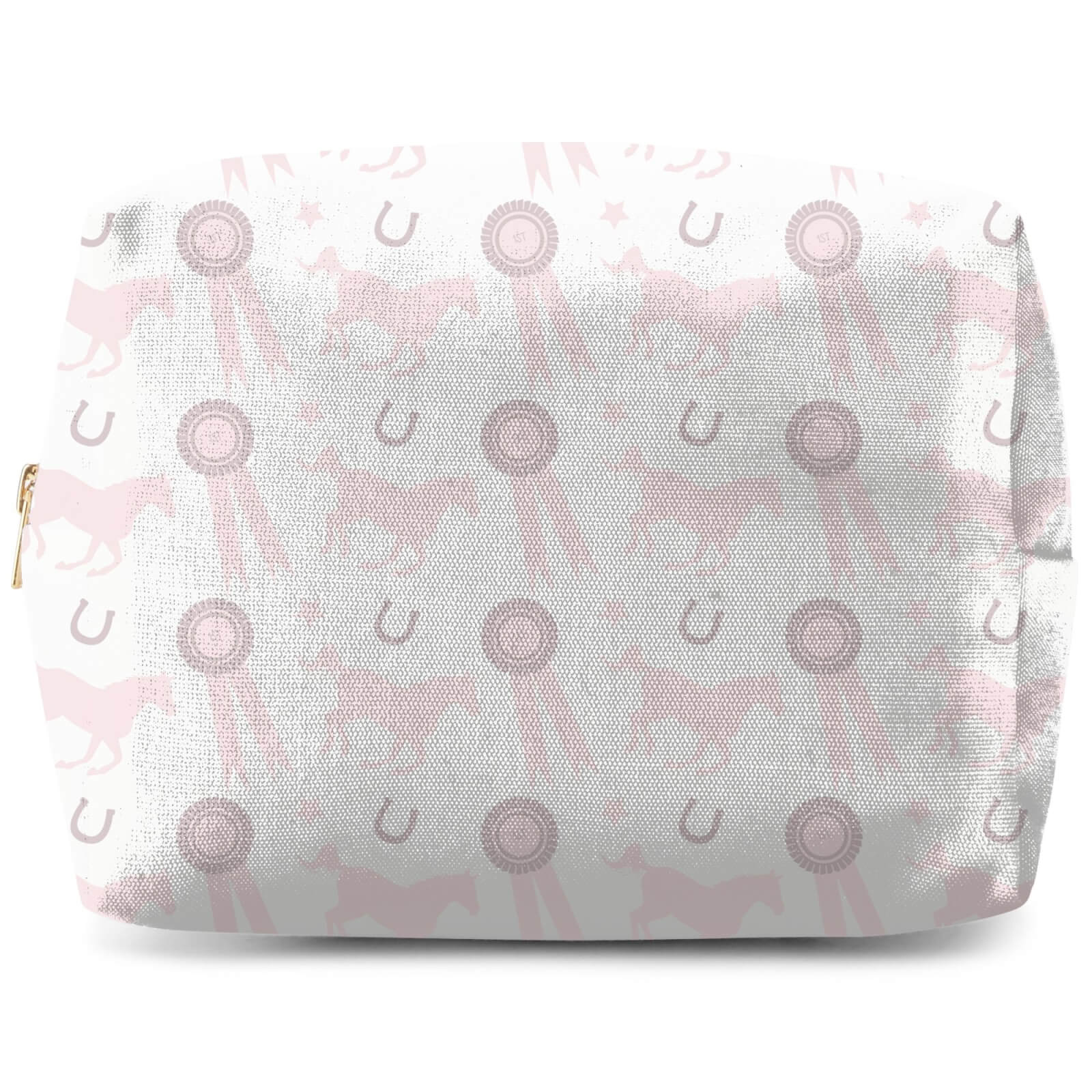 Rosette And Horse Makeup Bag