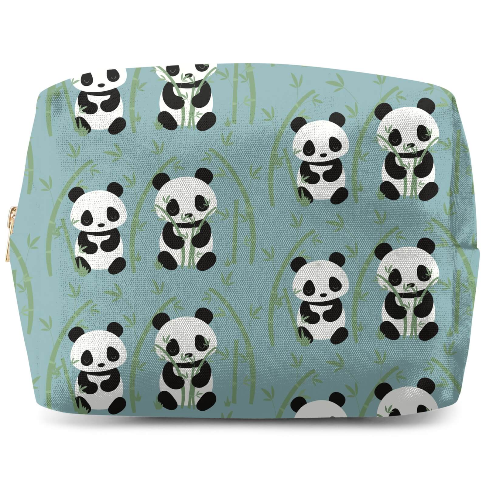 Panda Couple Makeup Bag