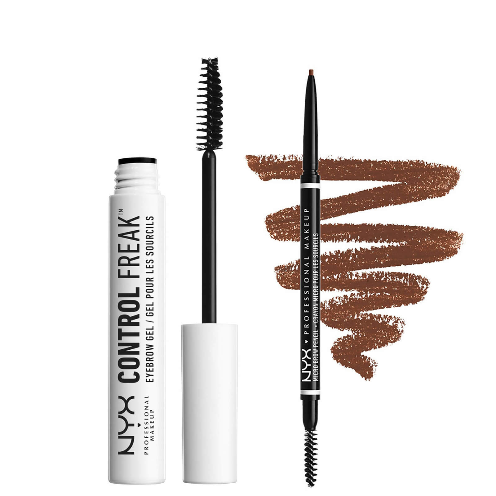 NYX Professional Makeup Tame and Define Brow Duo (Various Shades) - Ash Brown