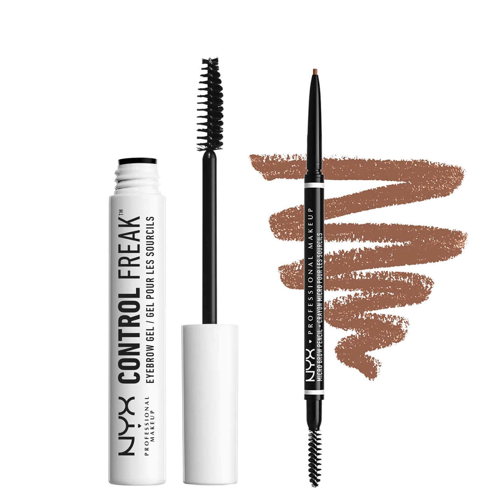 NYX Professional Makeup Tame and Define Brow Duo (Various Shades) - Taupe