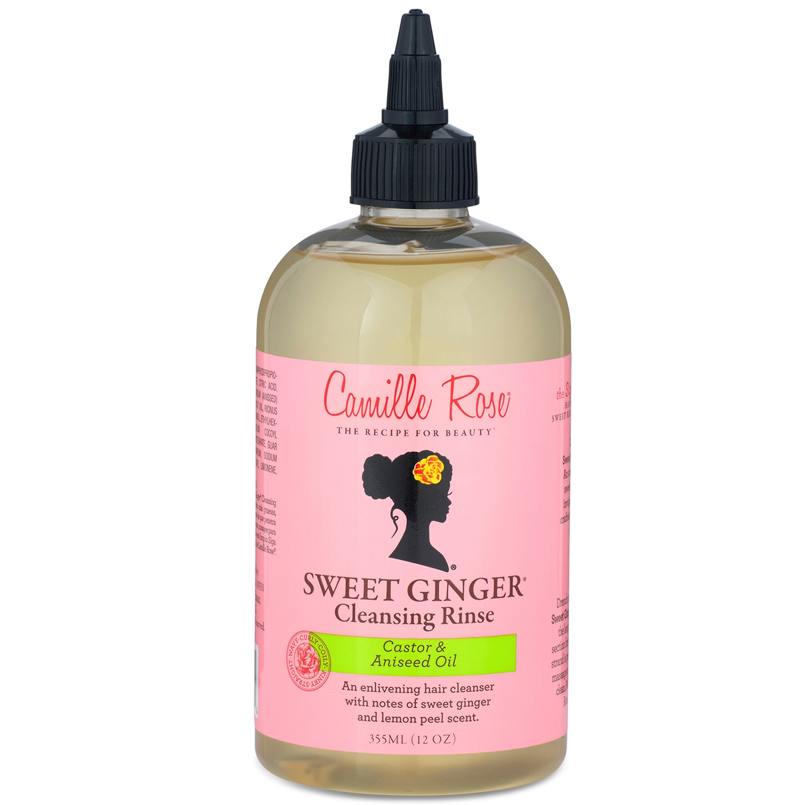 Camille Rose Sweet Ginger Cleansing Rinse Shampoo 355ml