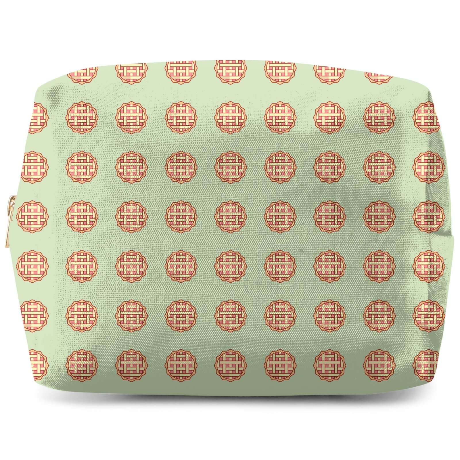 Pie Pattern Wash Bag