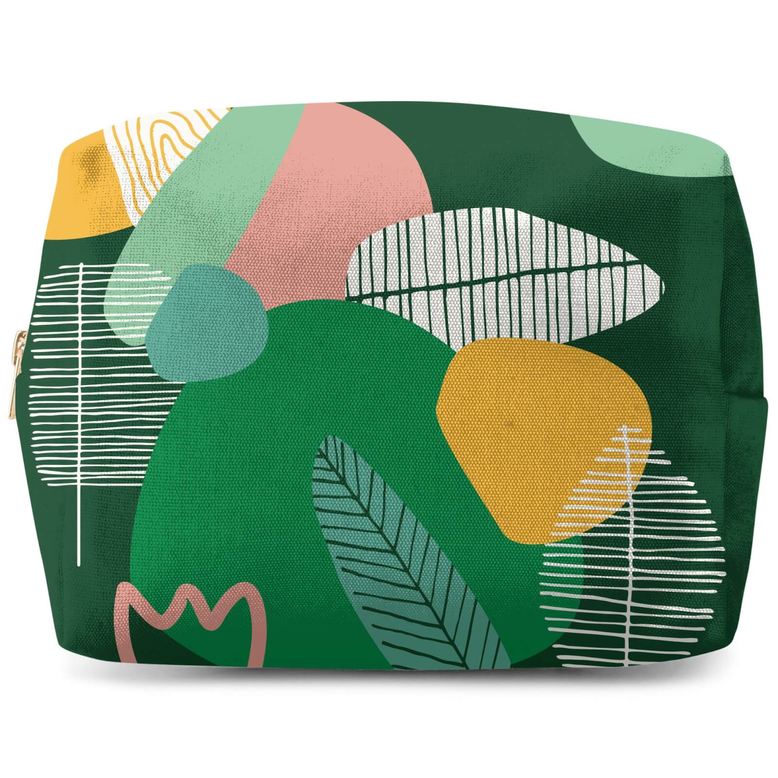 Earth Garden Print Wash Bag