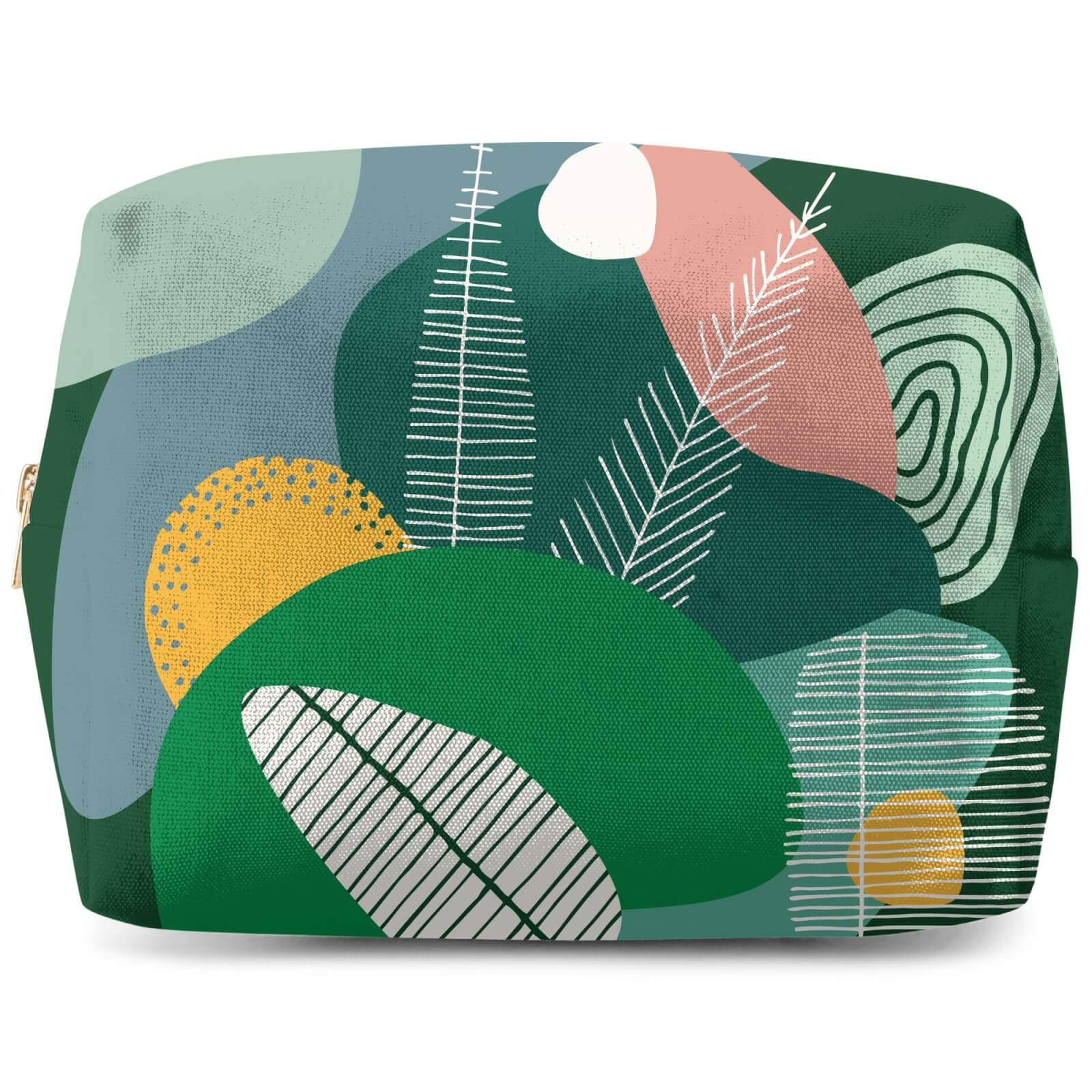 Deep Earth Tones Wash Bag