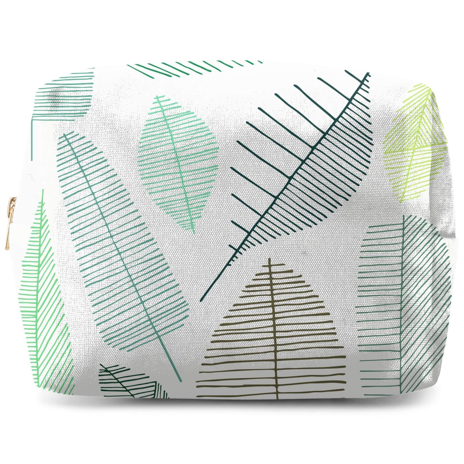 Mixed Leaves Wash Bag