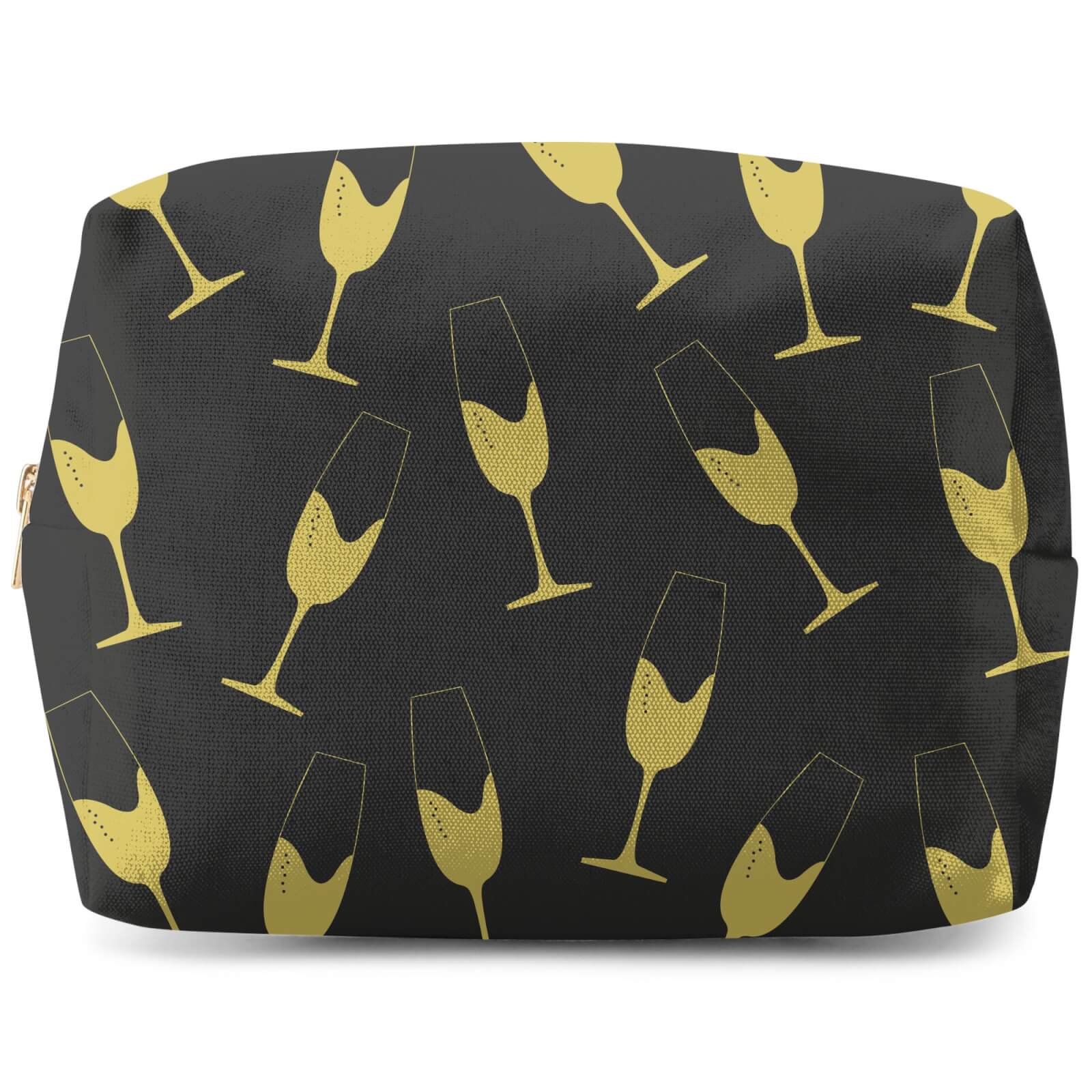 Champagne Glasses Wash Bag