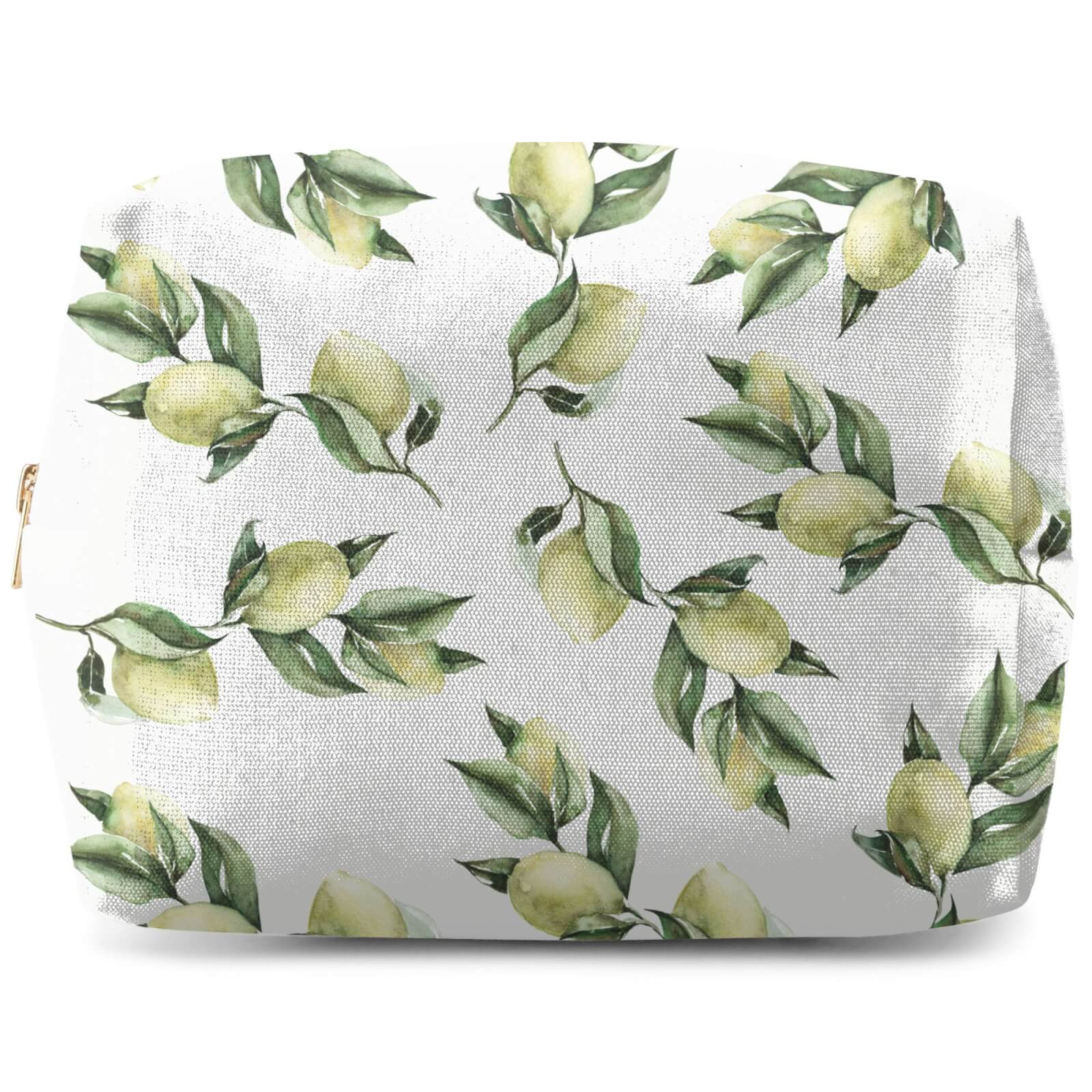 Printed Flowers Wash Bag