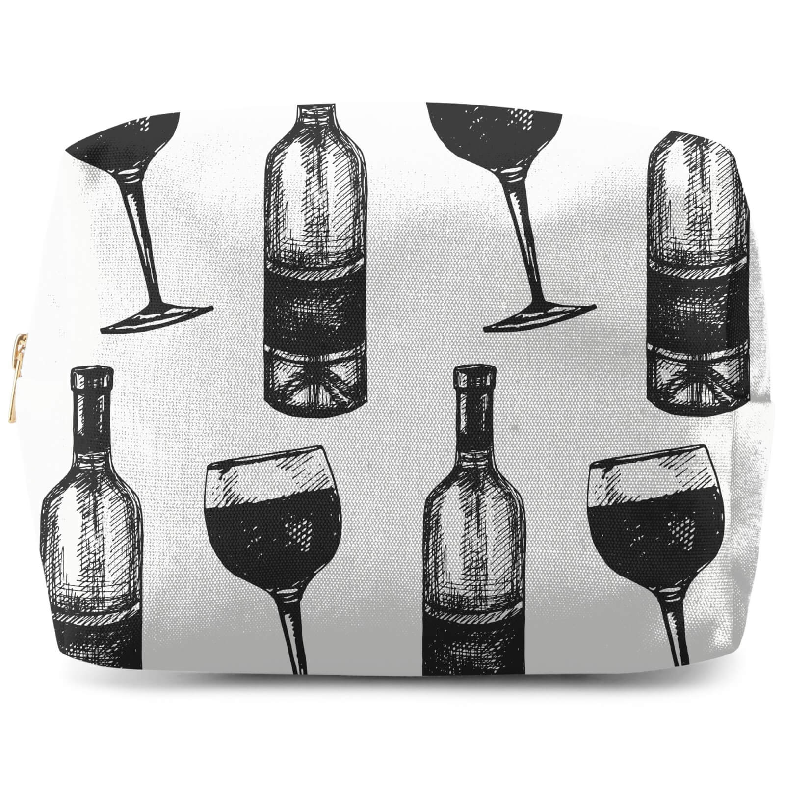Red Wine And Bottle Wash Bag