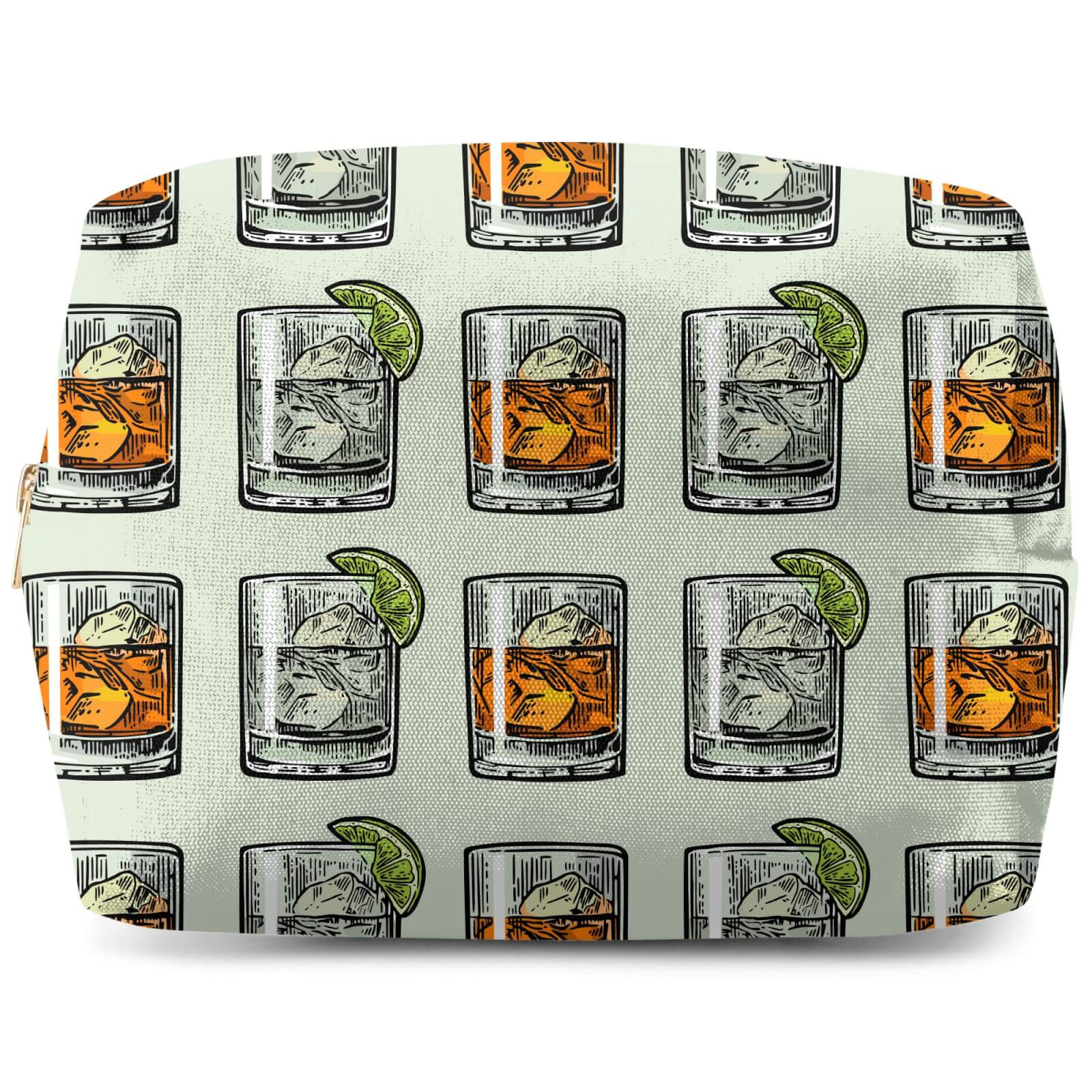 Whisky And Vodka Wash Bag