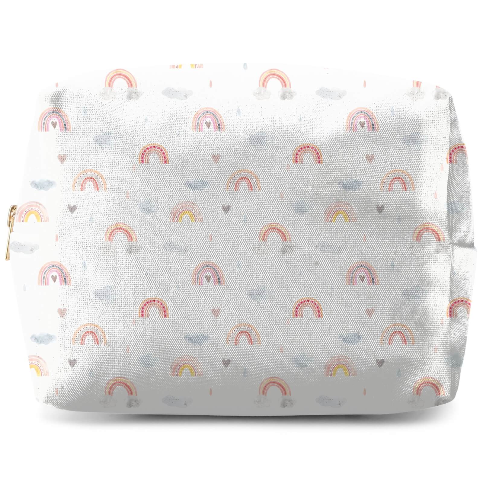 Watercolour Rainbow Pattern Wash Bag
