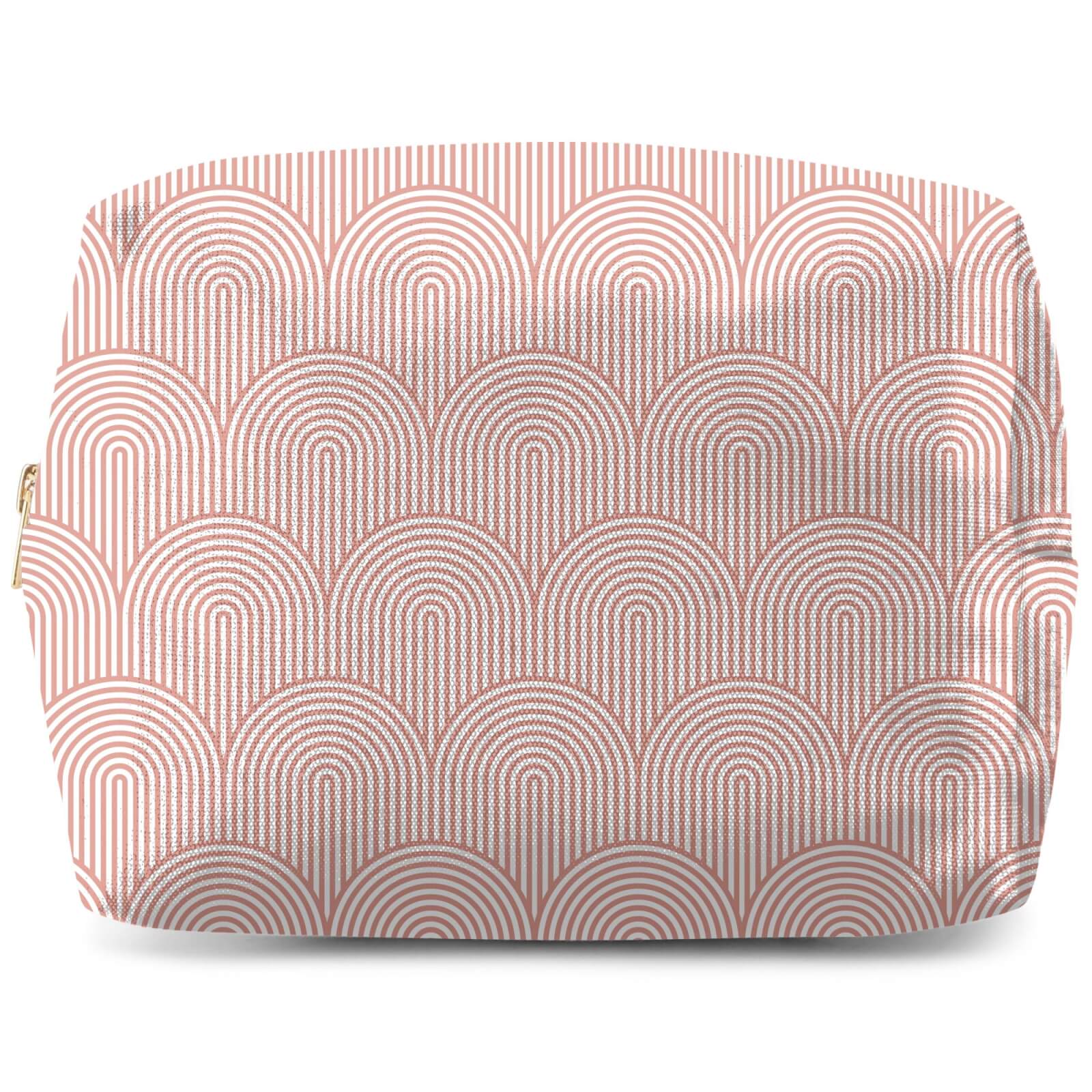Trippy Rainbow Pink Wash Bag