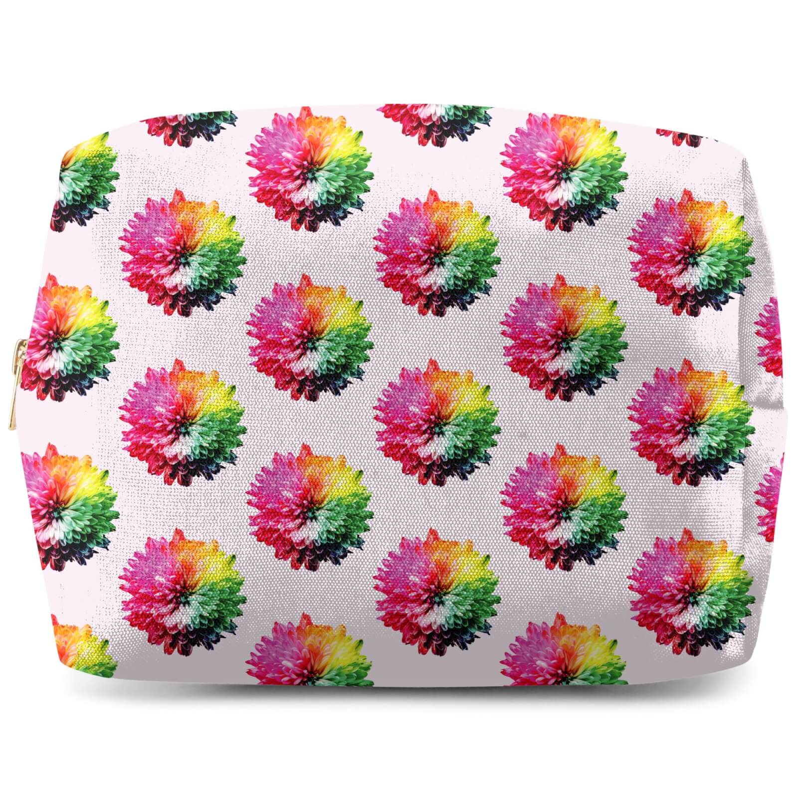 Fluro Flower Pattern Light Wash Bag