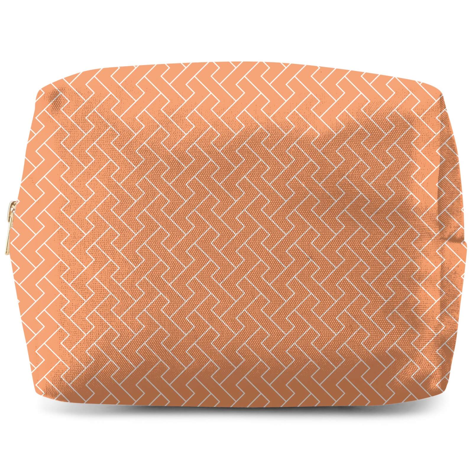 Linear Brick Wash Bag