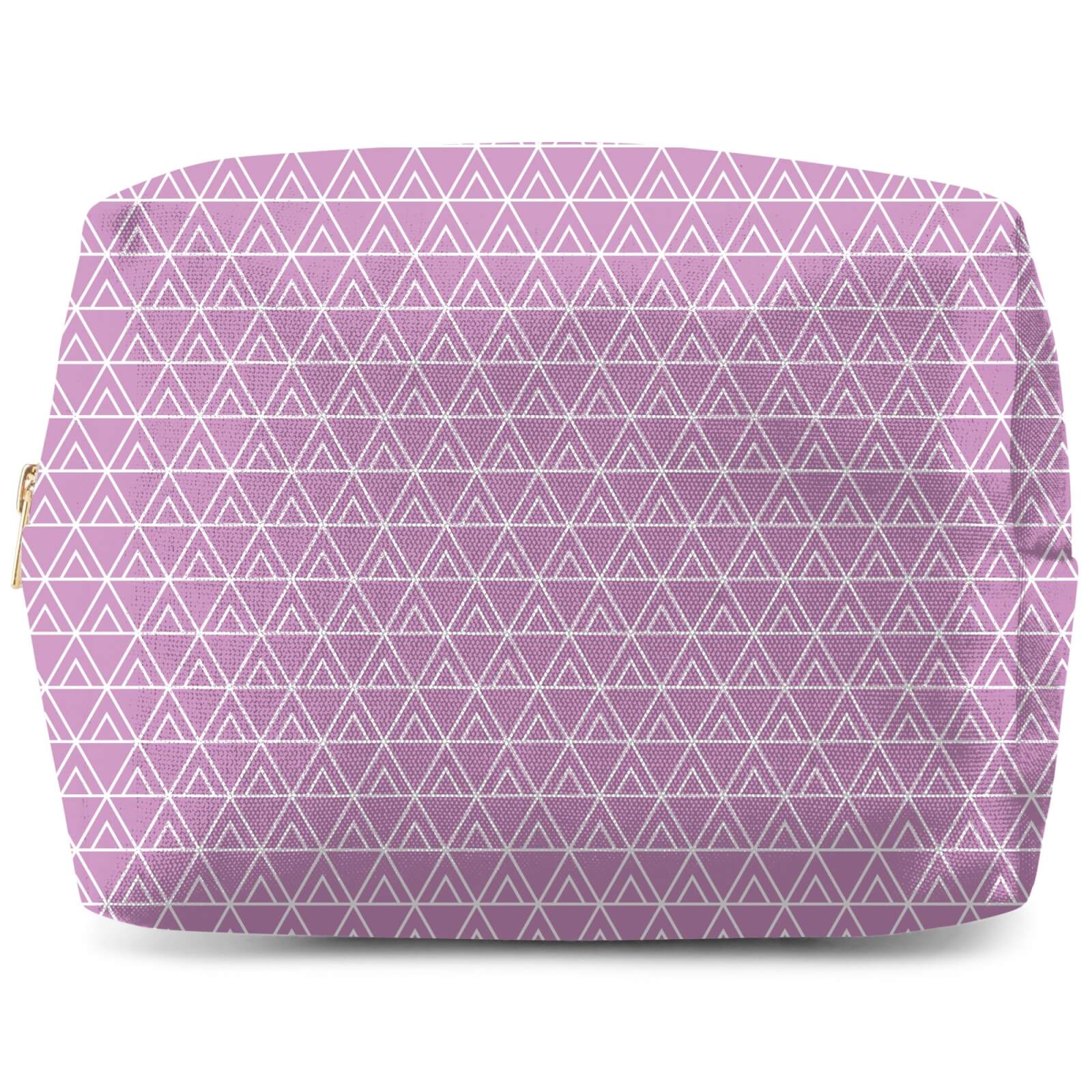 Linear Triangles Wash Bag