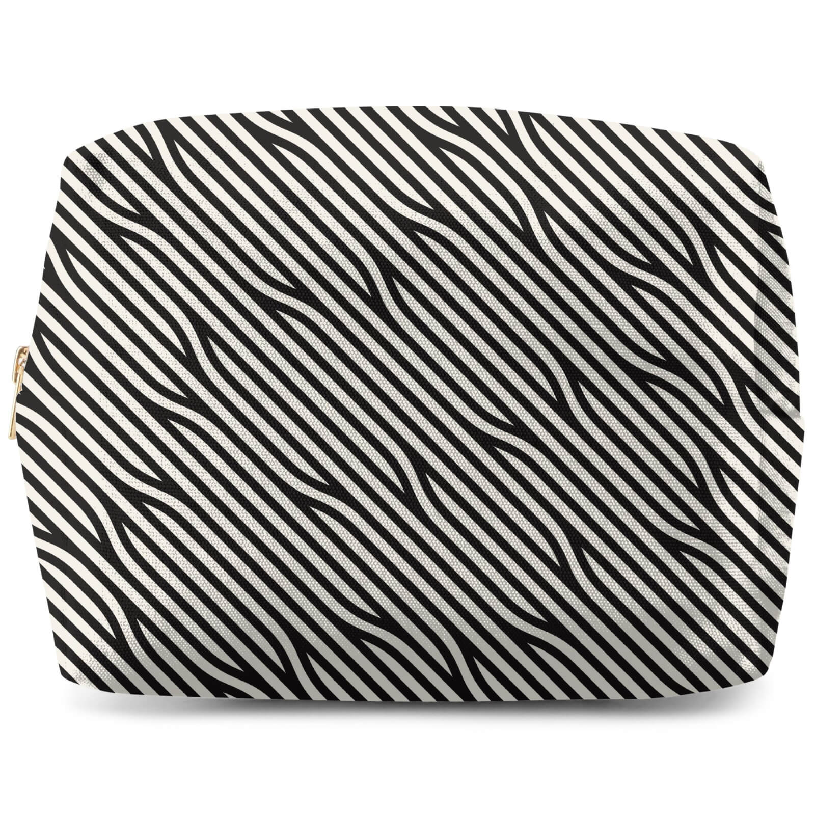 Diagonal Parallels Wash Bag