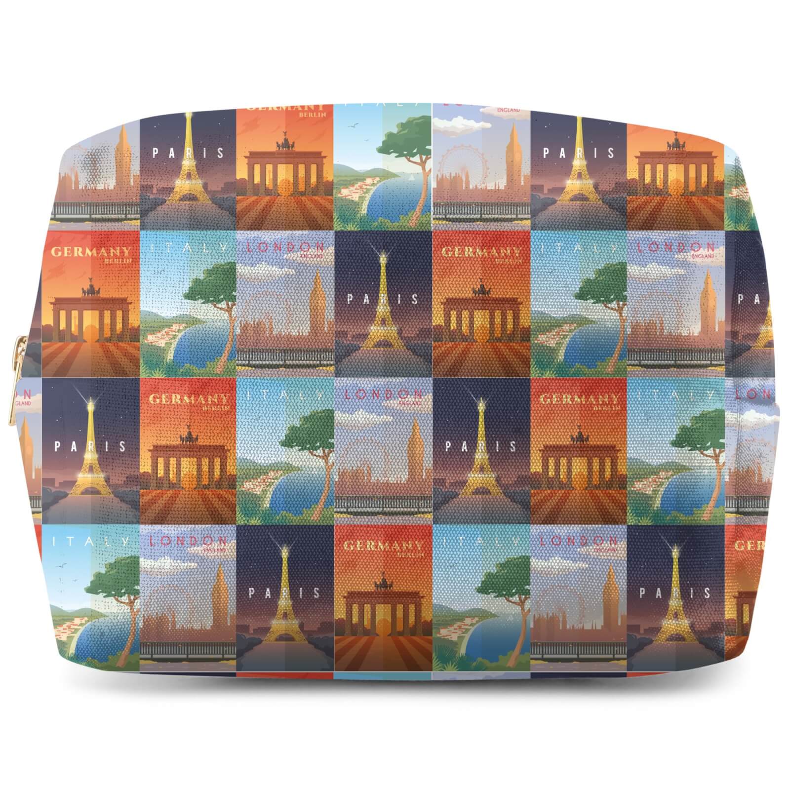 Travel Europe Wash Bag