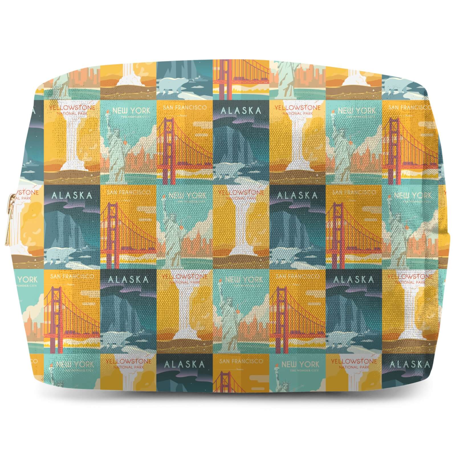 Travel The Americas Wash Bag