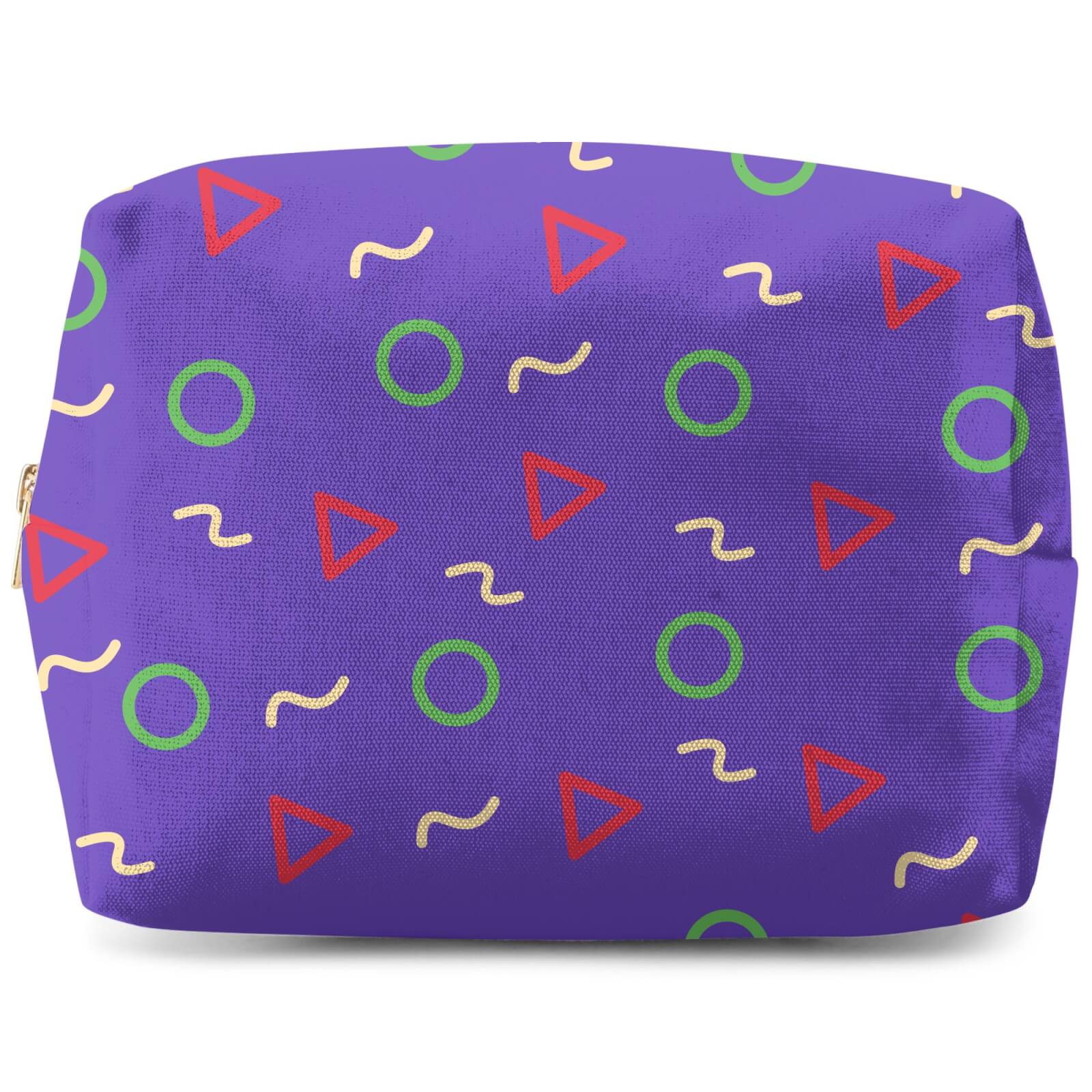 Circles, Triangles And Squiggles Wash Bag