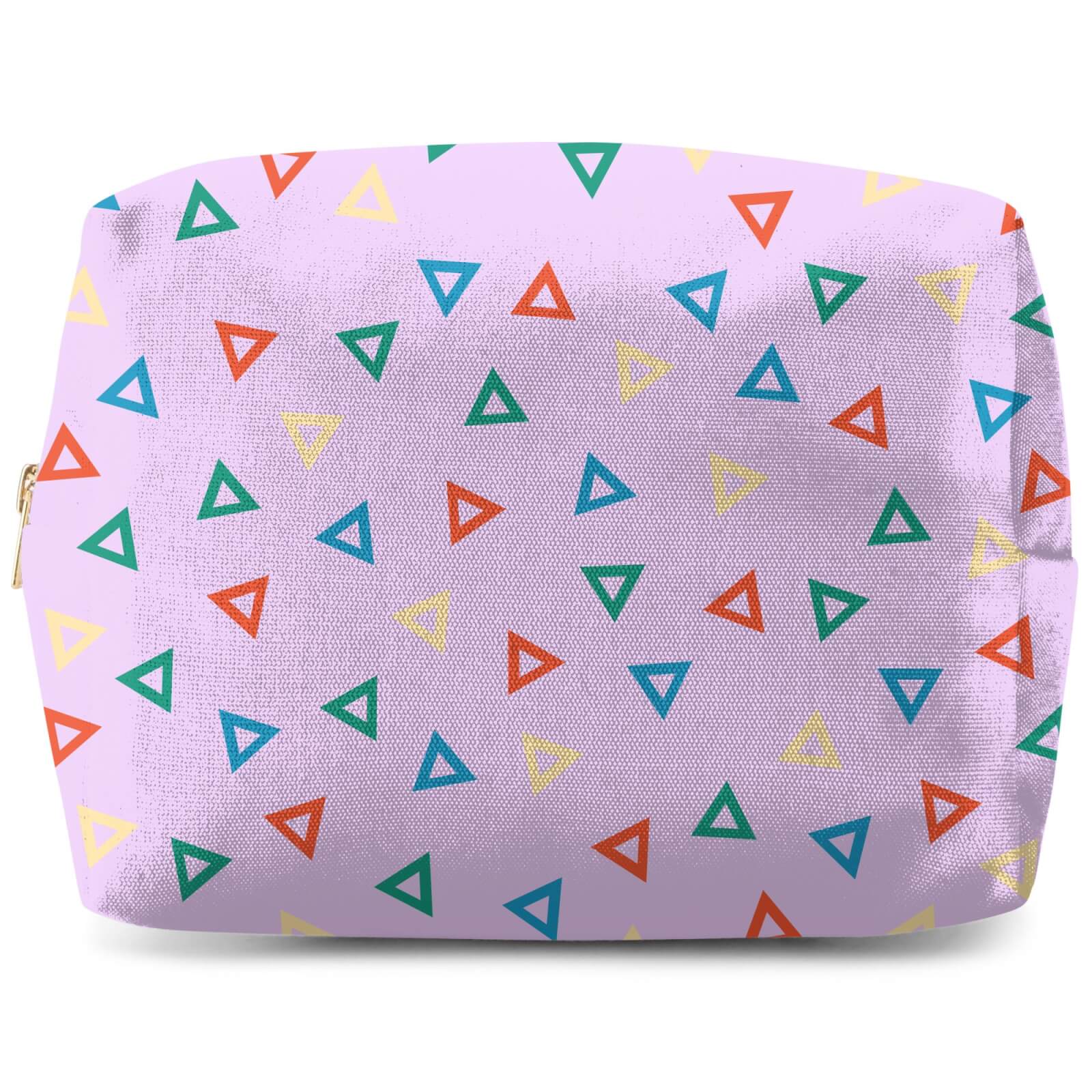 Rainbow Triangles Wash Bag