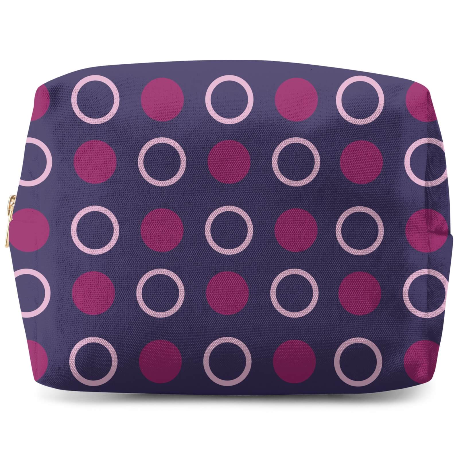 Mixed Circles Wash Bag