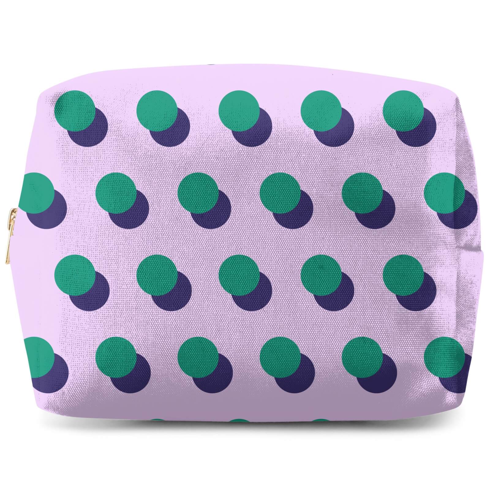 Shadowed Circles Wash Bag