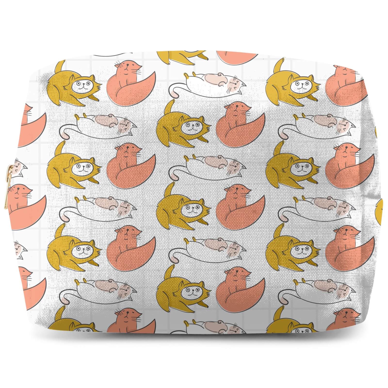Cat Pattern Wash Bag